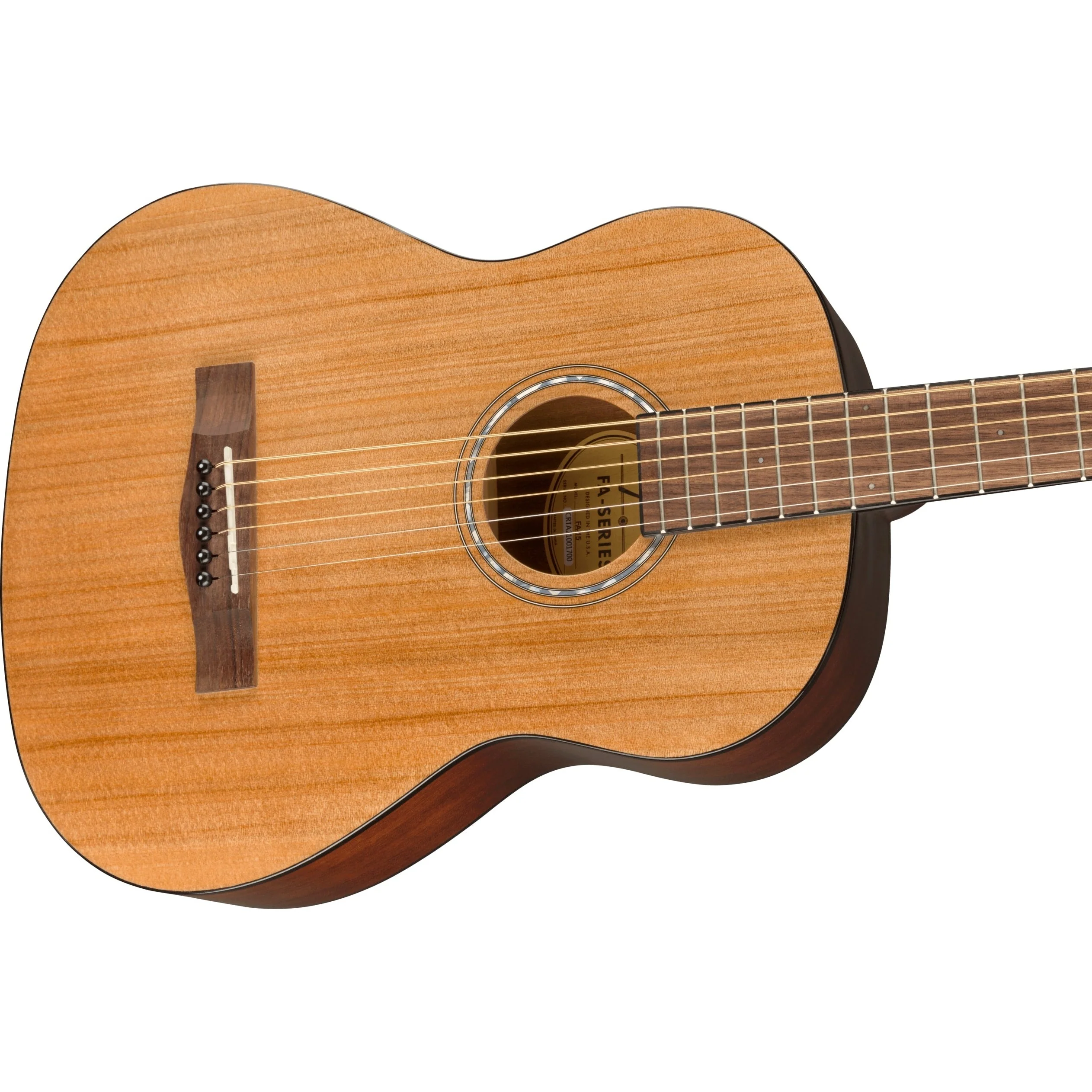 Fender - FA-15 3/4 Scale Steel with Gig Bag - Walnut Fingerboard - Natural 097-1170-121 - Image 2