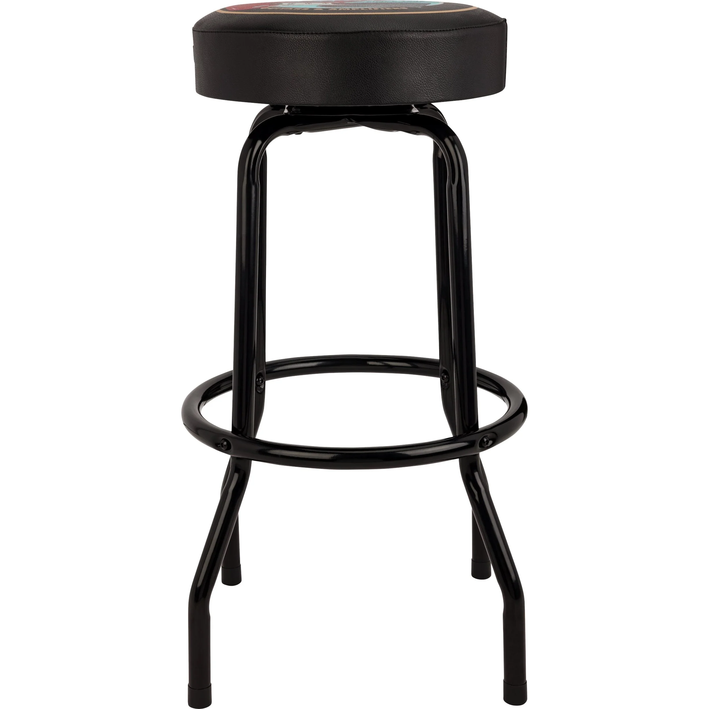 Fender - Fender® Guitars & Amps Pick Pouch Barstool - Black/Black - 30" 919-2022-015 - Image 2