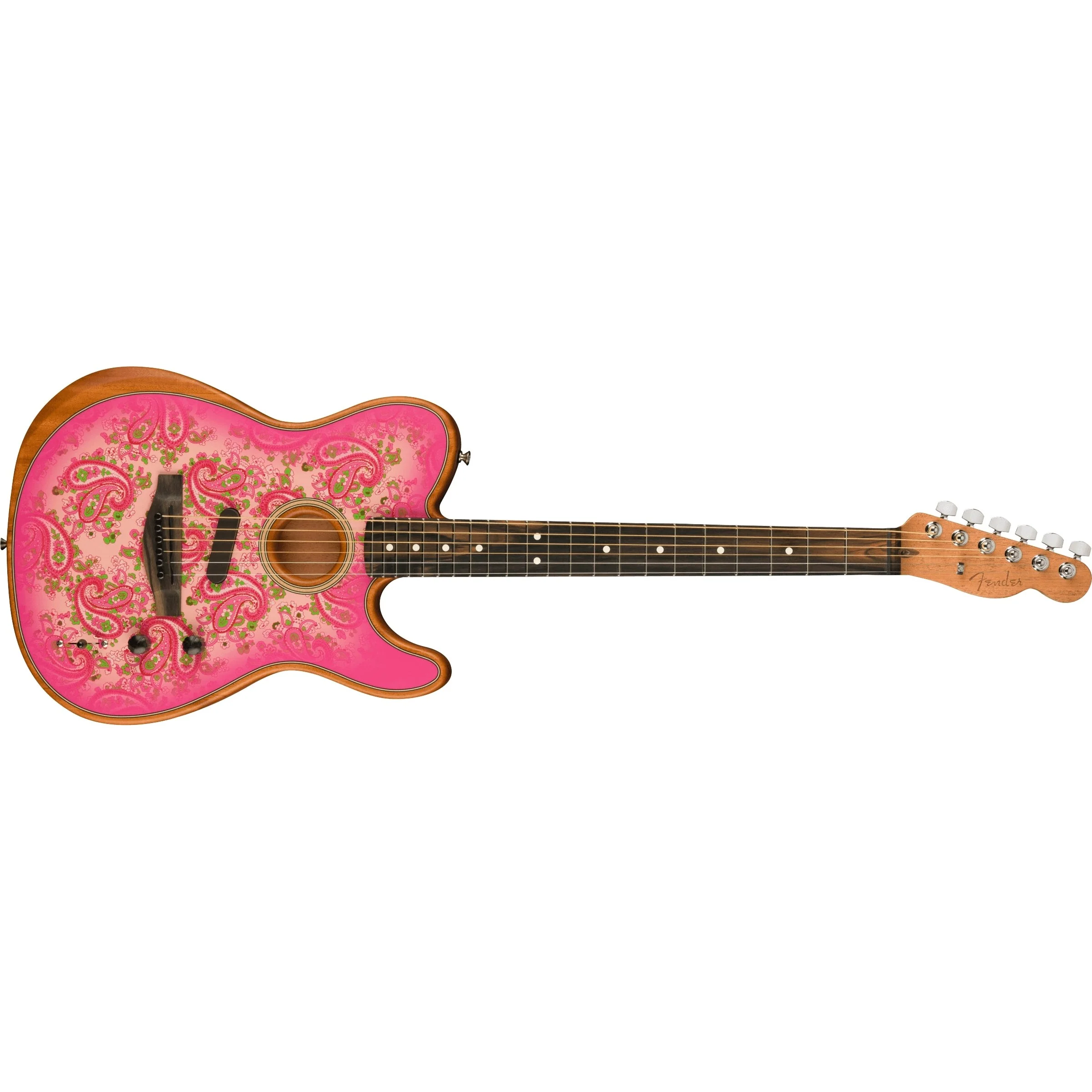 Fender - FSR American Acoustasonic® Telecaster® - Pink Paisley 097-2013-211