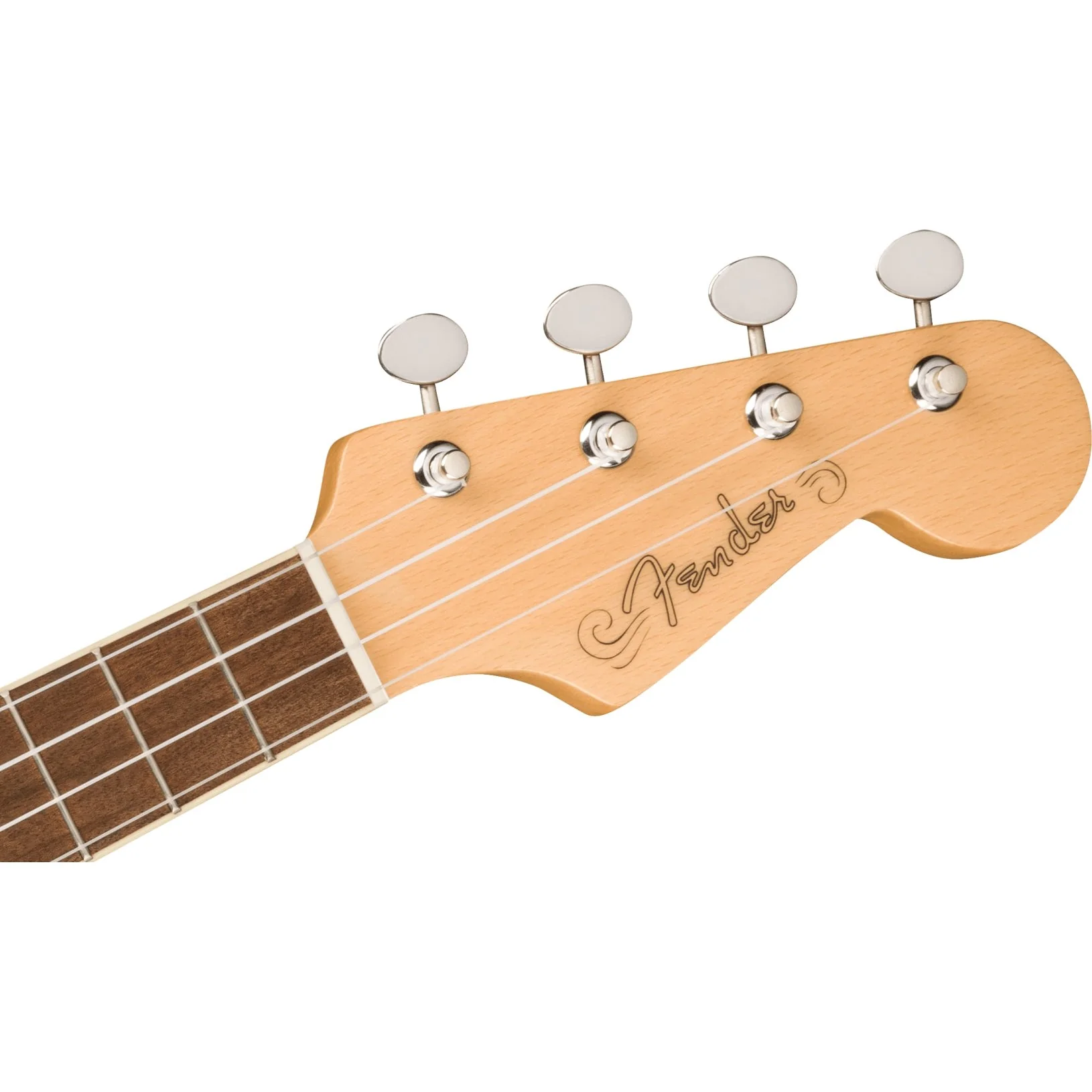 Fender - Fullerton Jazzmaster® Uke -  Walnut Fingerboard -  Tortoiseshell Pickguard -  3-Color Sunburst  - 097-0533-500 - Image 4