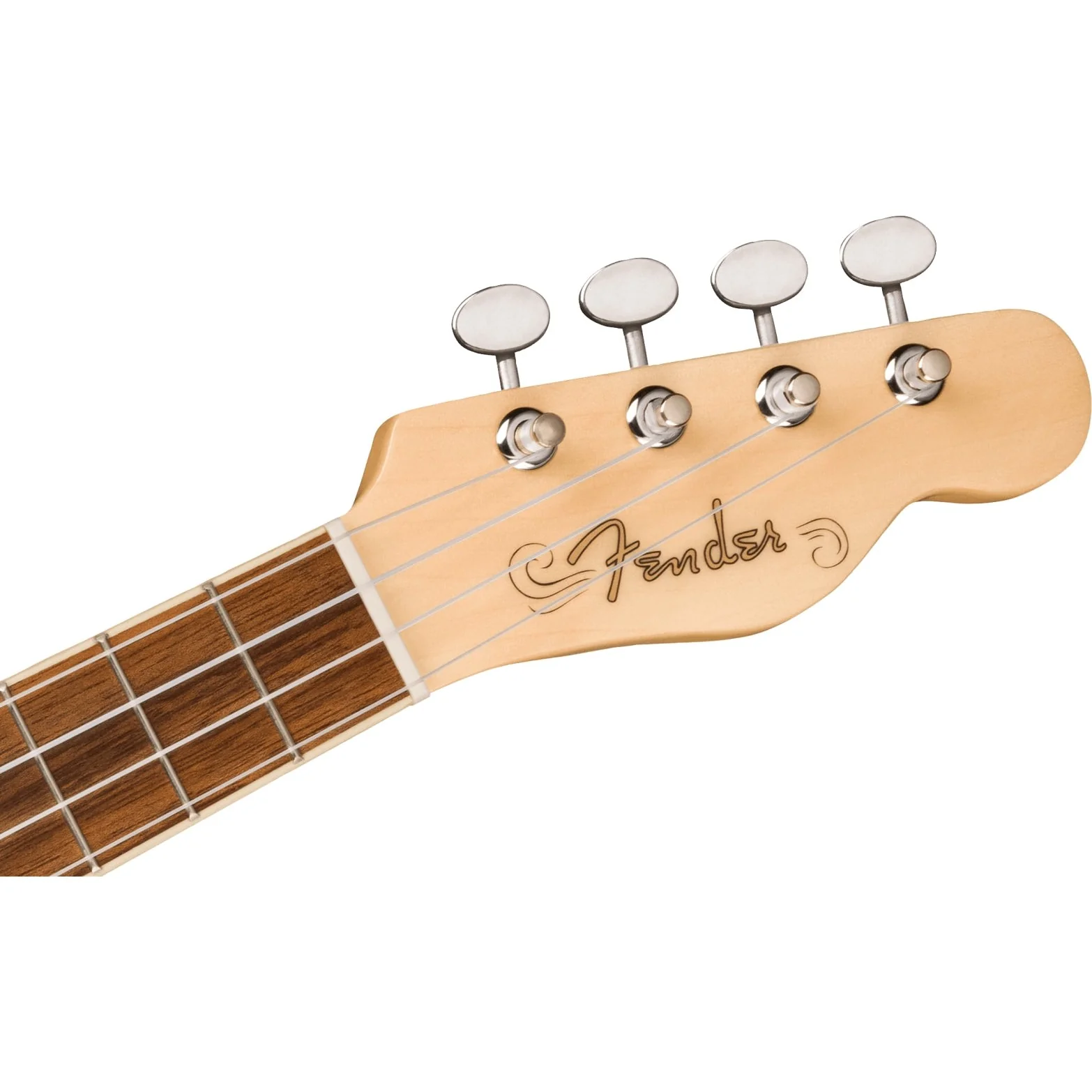 Fender - Fullerton Tele® Uke - Walnut Fingerboard - White Pickguard - 2-Color Sunburst - 097-0513-503 - Image 4