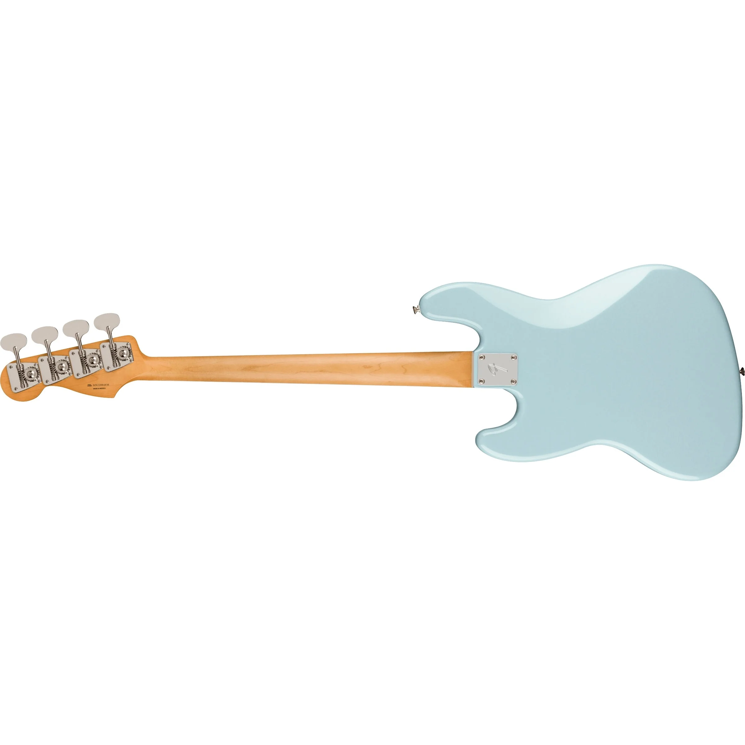 Fender - Gold Foil Jazz Bass® - Ebony Fingerboard - Sonic Blue 014-0711-372 - Image 2