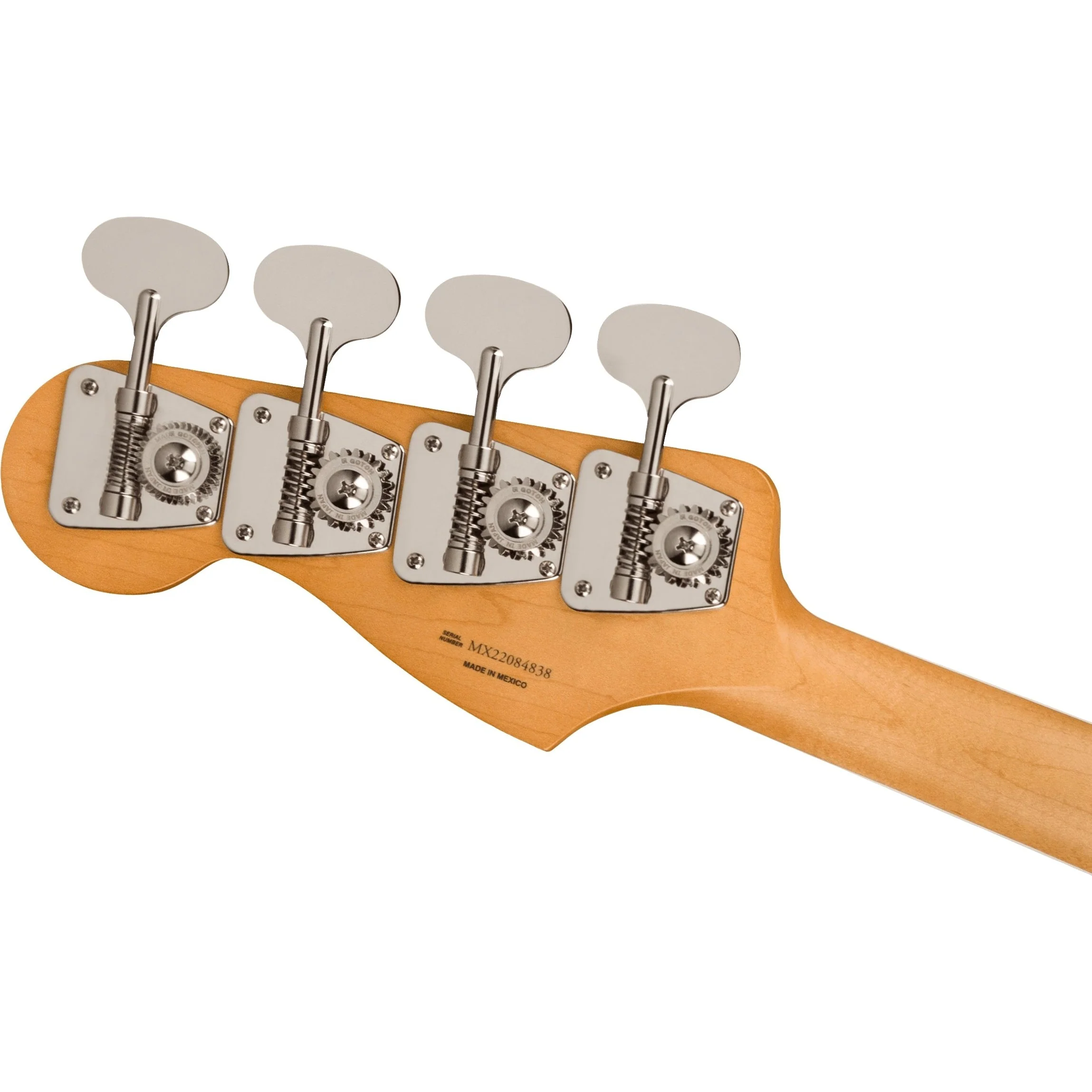 Fender - Gold Foil Jazz Bass® - Ebony Fingerboard - Sonic Blue 014-0711-372 - Image 5