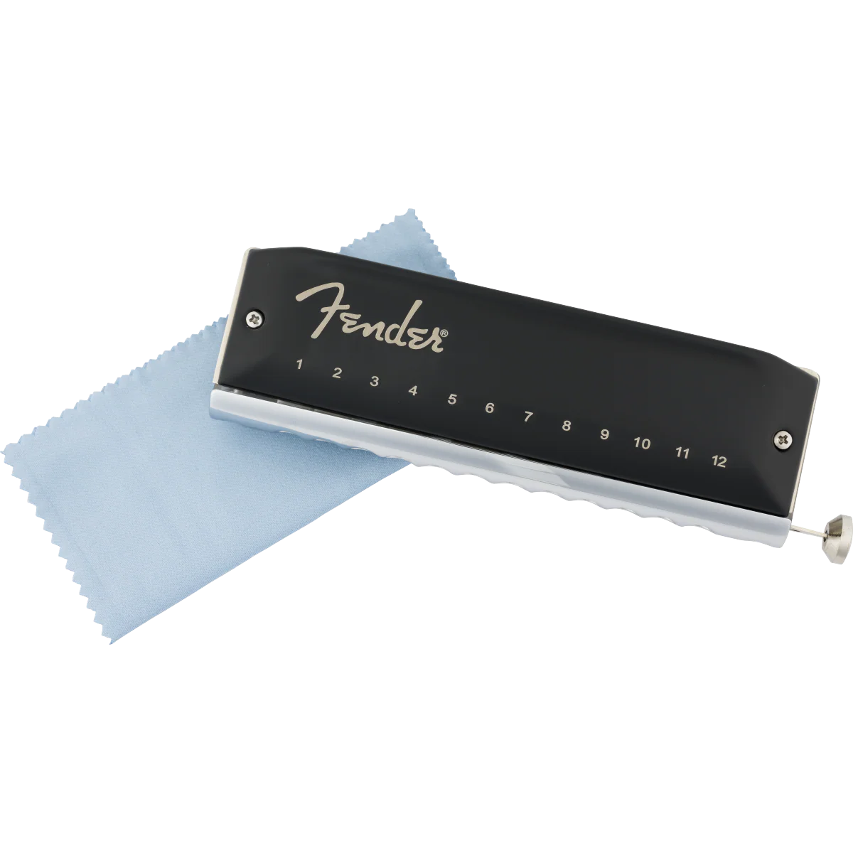 Fender - Groove Pro™ Chromatic 12-Hole Harmonica - Key of C - 099-0701-101 - Image 4
