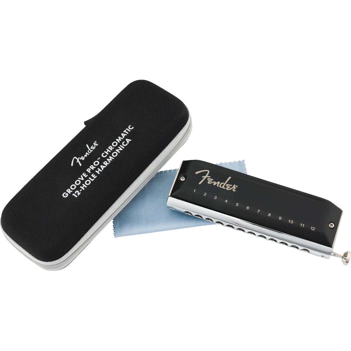 Fender - Groove Pro™ Chromatic 12-Hole Harmonica - Key of C - 099-0701-101 - Image 5