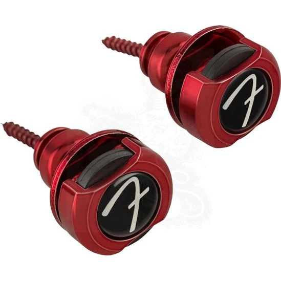 Fender - Infinity Strap Locks Red 099-0818-609 - Image 2