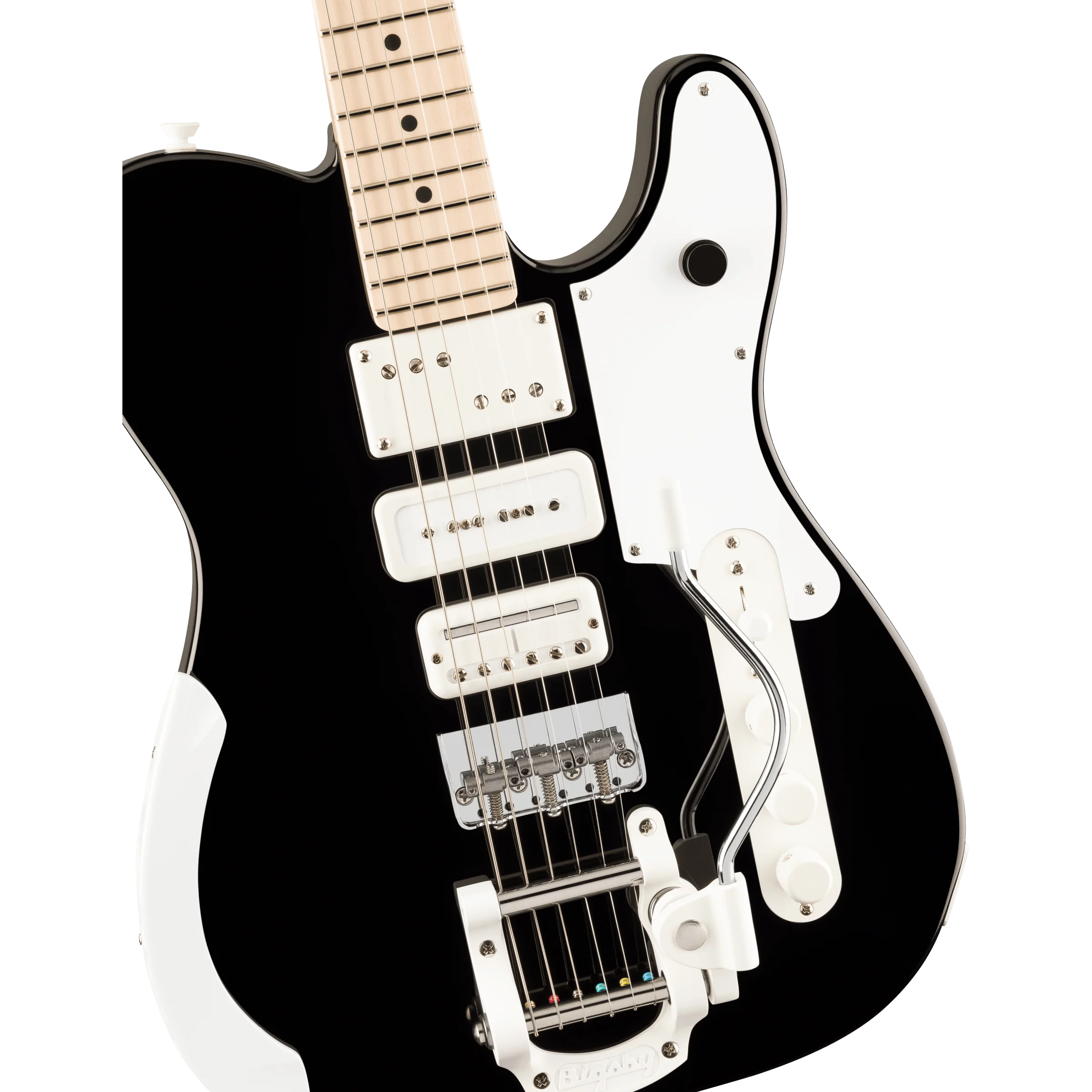 Fender - Jack White Triplecaster® - Maple Fingerboard - Black - 017-6812-706 - Image 3