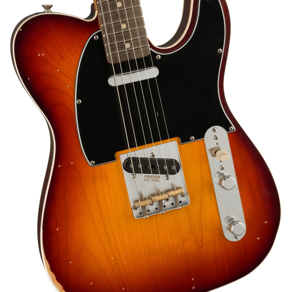 Fender - Jason Isbell Custom Telecaster  014-0320-364 3-Color Chocolate Burst - Image 3