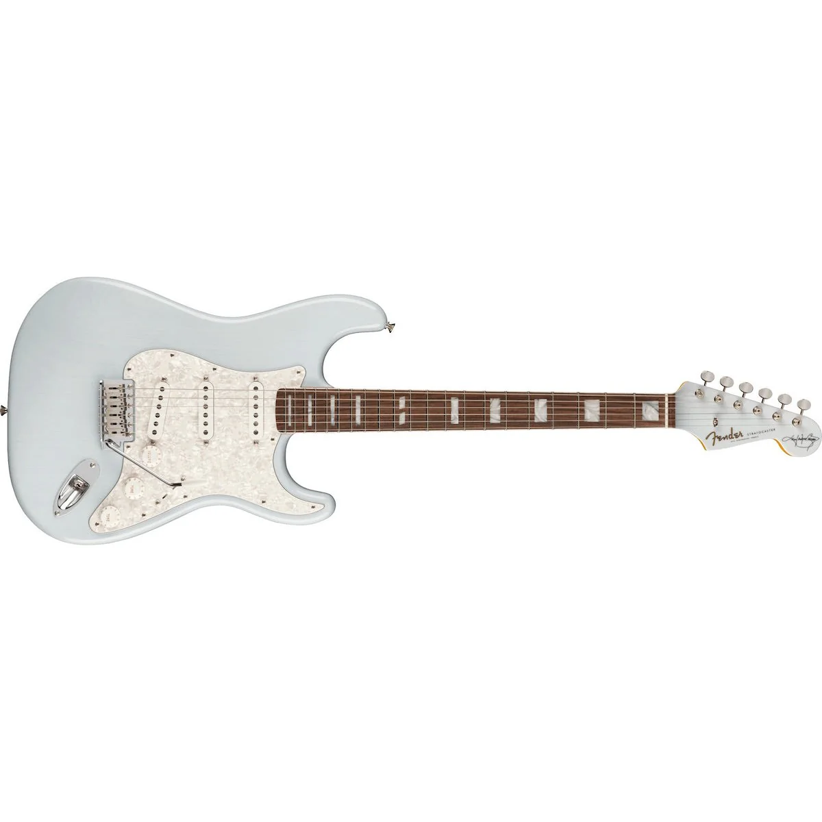 Fender - Kenny Wayne Shepherd Stratocaster® Rosewood Transparent Faded Sonic Blue – 0117510811