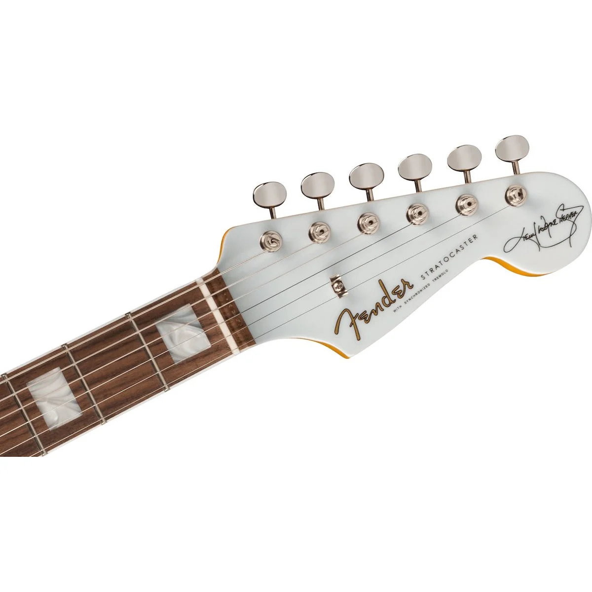 Fender - Kenny Wayne Shepherd Stratocaster® Rosewood Transparent Faded Sonic Blue – 0117510811 - Image 4