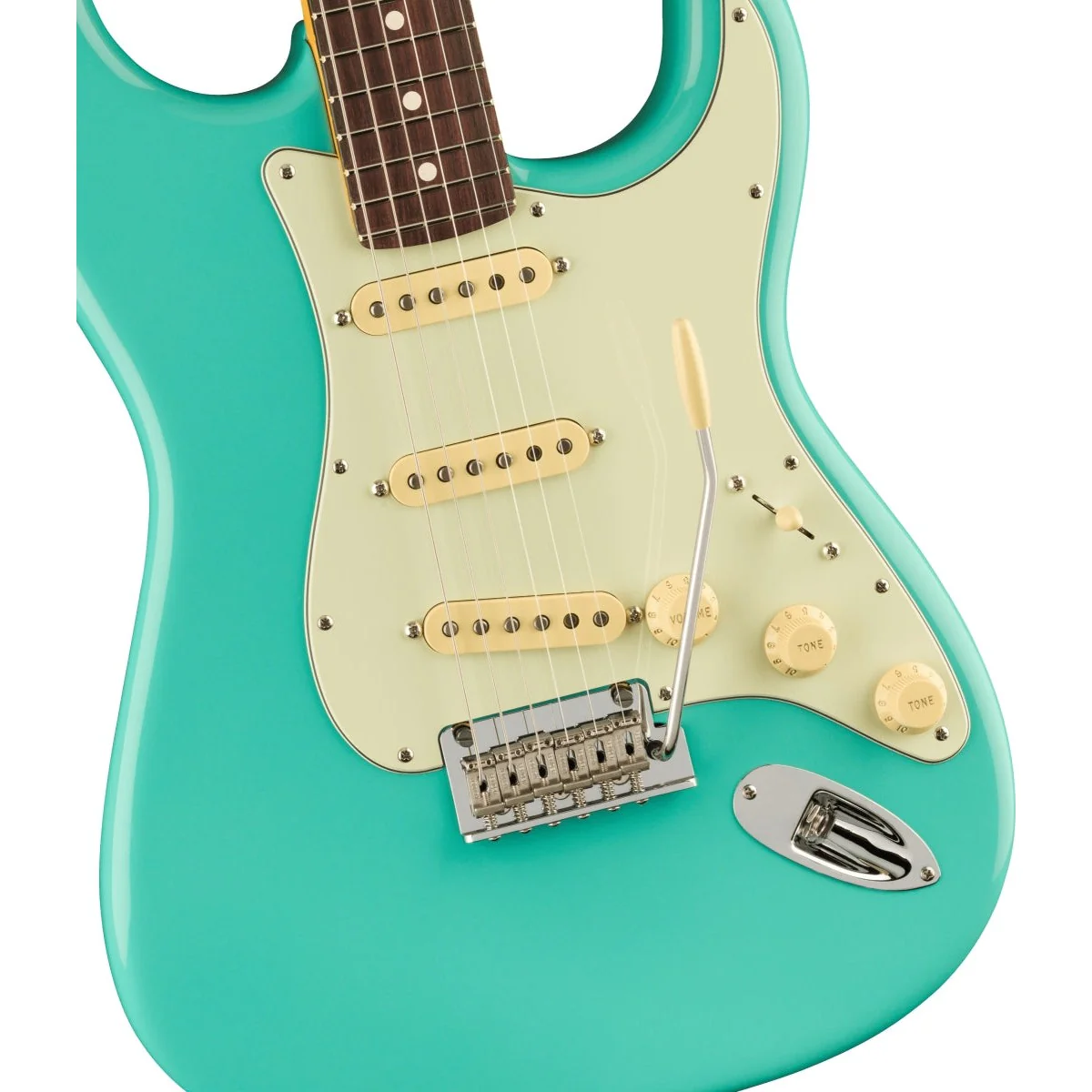 Fender - Limited Edition American Professional II Stratocaster® - Rosewood Fingerboard - Sea Foam Green  - 011-3900-749 - Image 4
