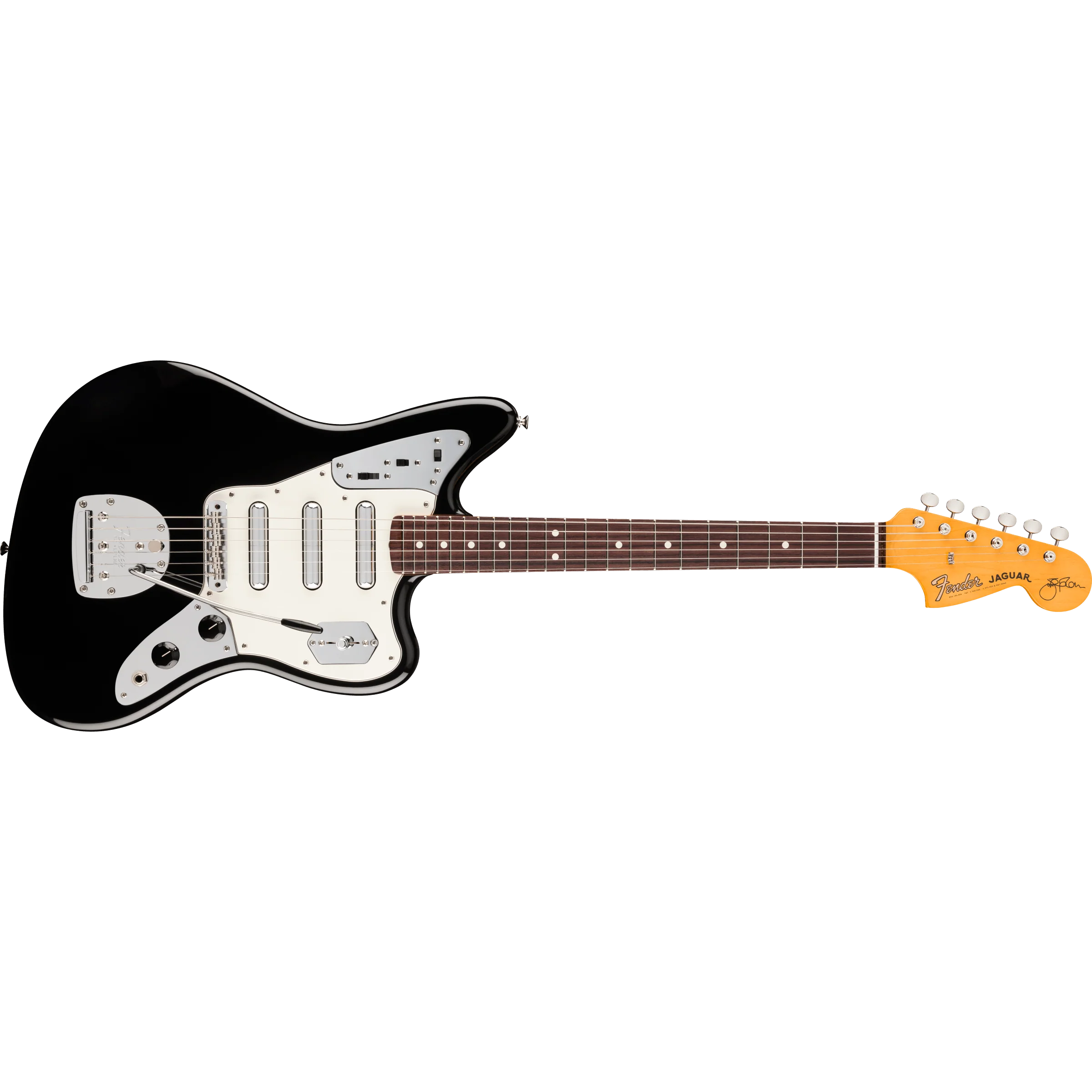 Fender - Limited Edition Johnny Marr Signature Special Jaguar® - Rosewood Fingerboard - Black - 011-6410-706 - Image 5