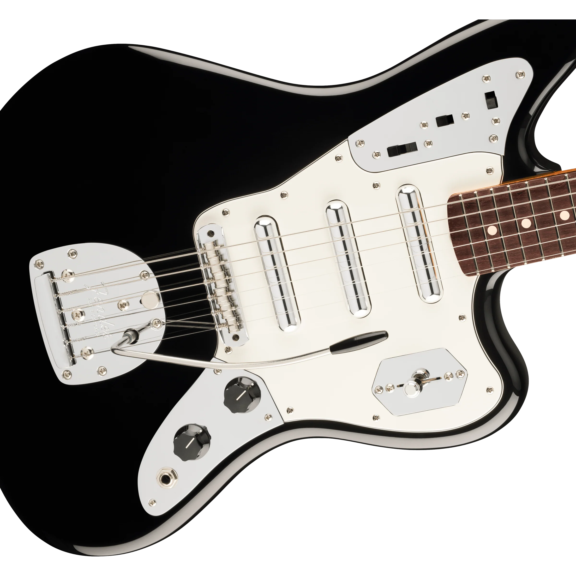Fender - Limited Edition Johnny Marr Signature Special Jaguar® - Rosewood Fingerboard - Black - 011-6410-706 - Image 7