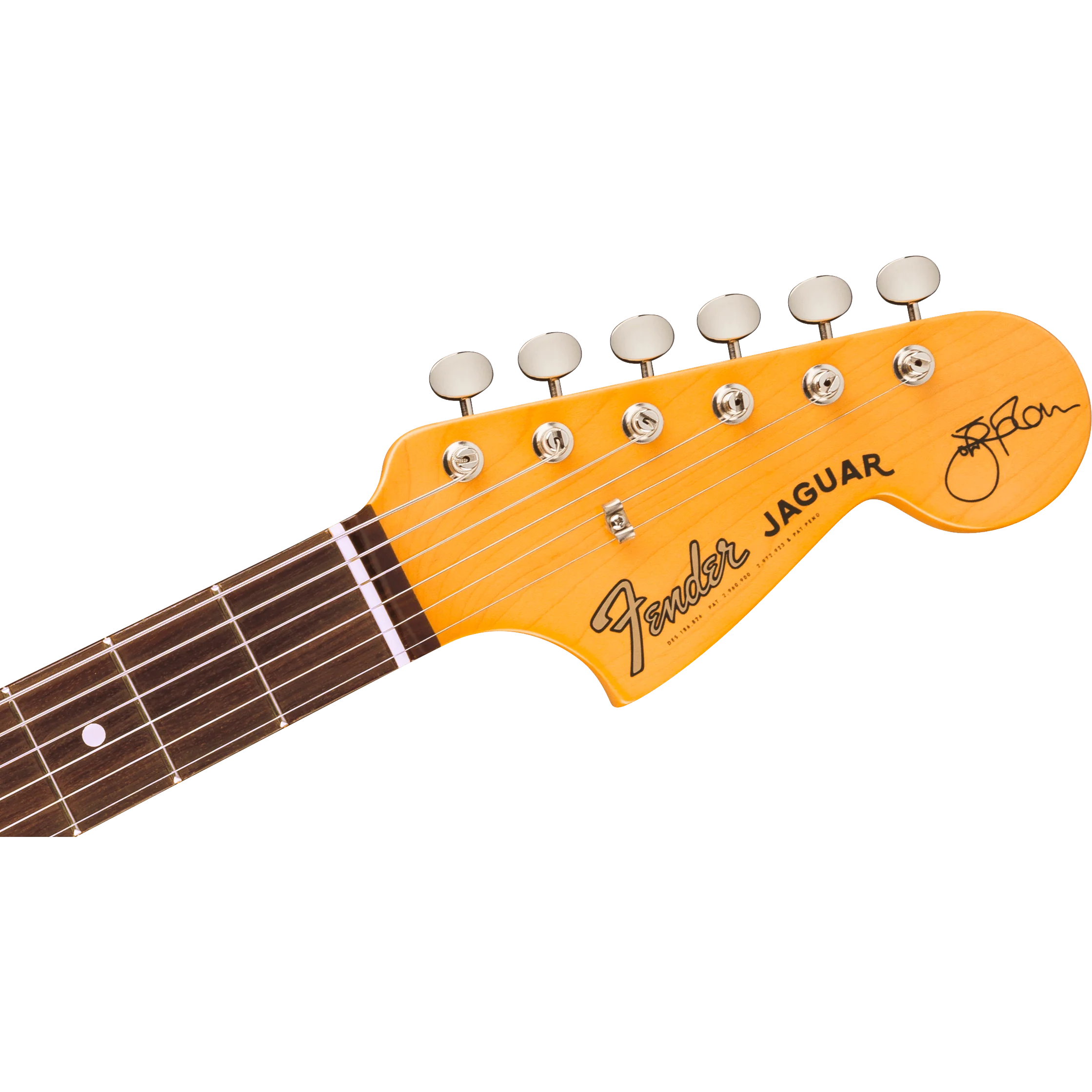 Fender - Limited Edition Johnny Marr Signature Special Jaguar® - Rosewood Fingerboard - Black - 011-6410-706 - Image 8