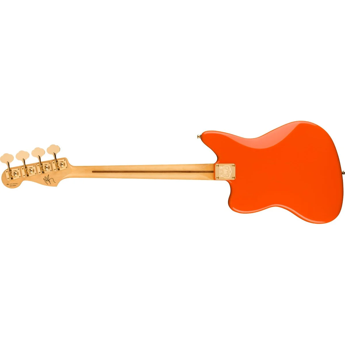 Fender - Limited Edition Mike Kerr Jaguar® Bass - Rosewood Fingerboard - Tiger's Blood Orange - 014-9460-382 - Image 2