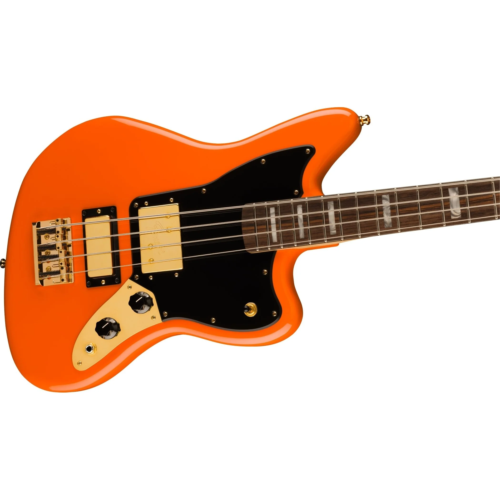Fender - Limited Edition Mike Kerr Jaguar® Bass - Rosewood Fingerboard - Tiger's Blood Orange - 014-9460-382 - Image 3