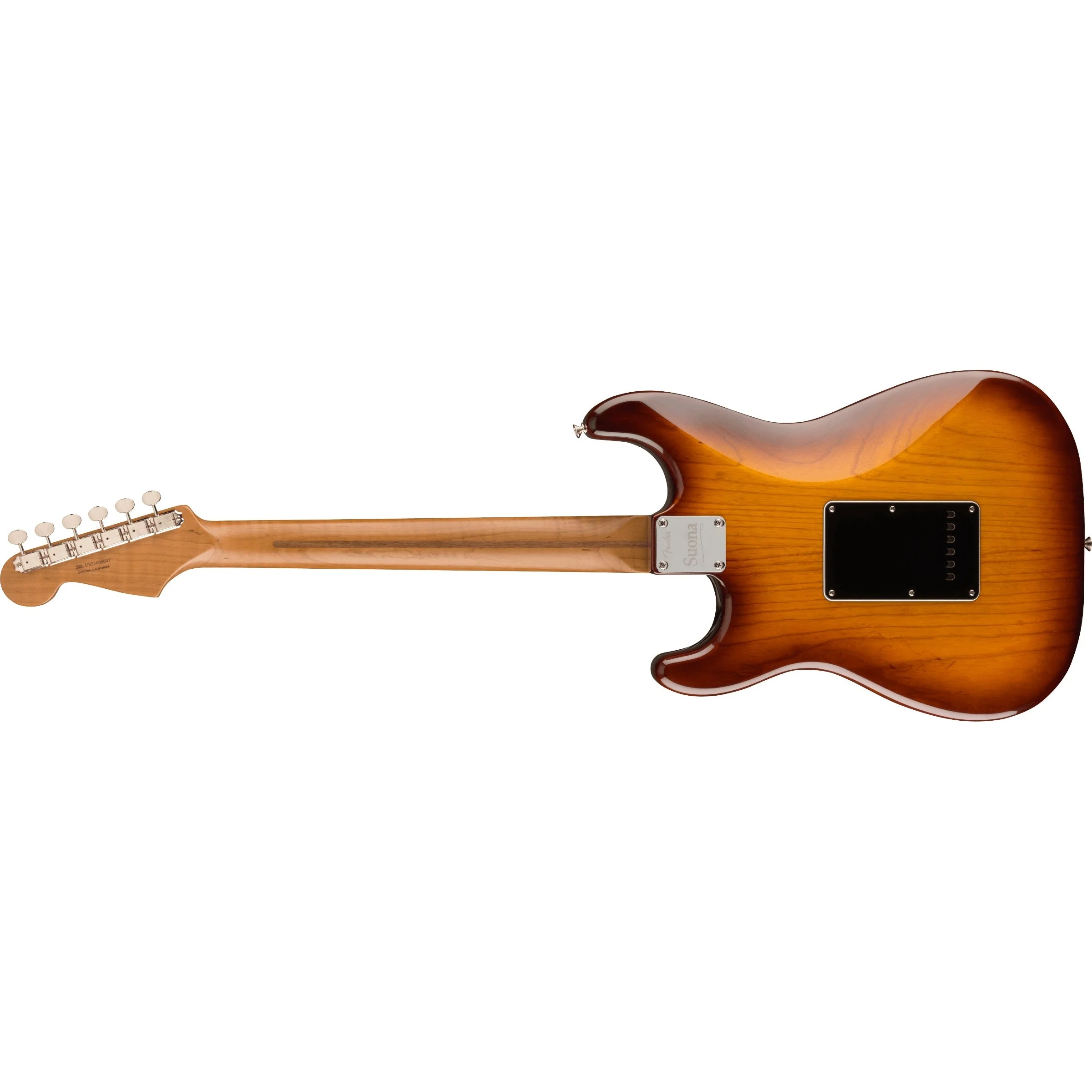 Fender - Limited Edition Suona Stratocaster® Thinline - Ebony Fingerboard - Violin Burst 017-0271-830 - Image 2