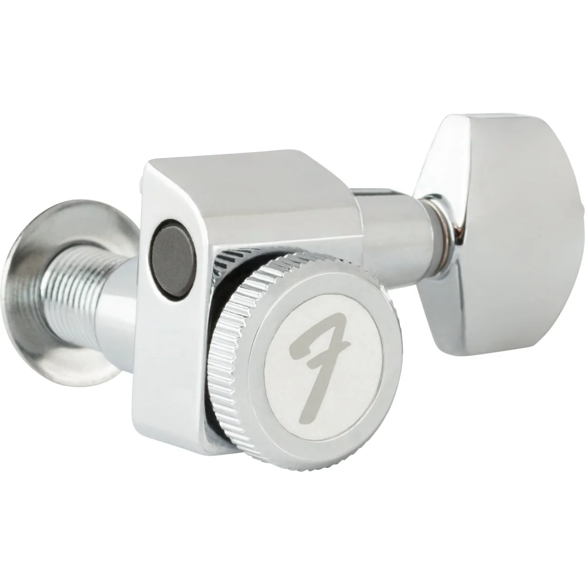 Fender - Locking Stratocaster®/Telecaster® Machine Heads  All Short Post  Chrome (6)  099-0818-105 Chrome - Image 2