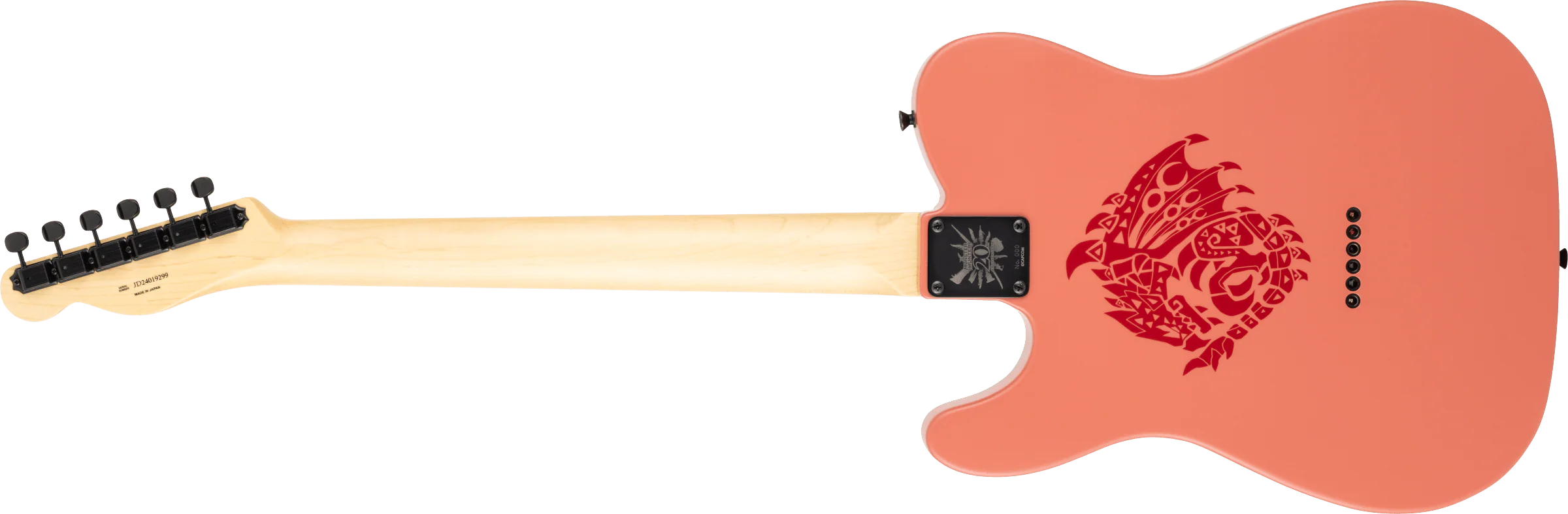 Fender - Monster Hunter Rathalos Telecaster® - Rosewood Fingerboard - Rathalos Red - 560-2600-899 - Image 2