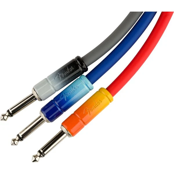 Fender - Ombré Instrument Cable - Straight/Straight - 10' - Tequila Sunrise - 099-0810-200 - Image 3