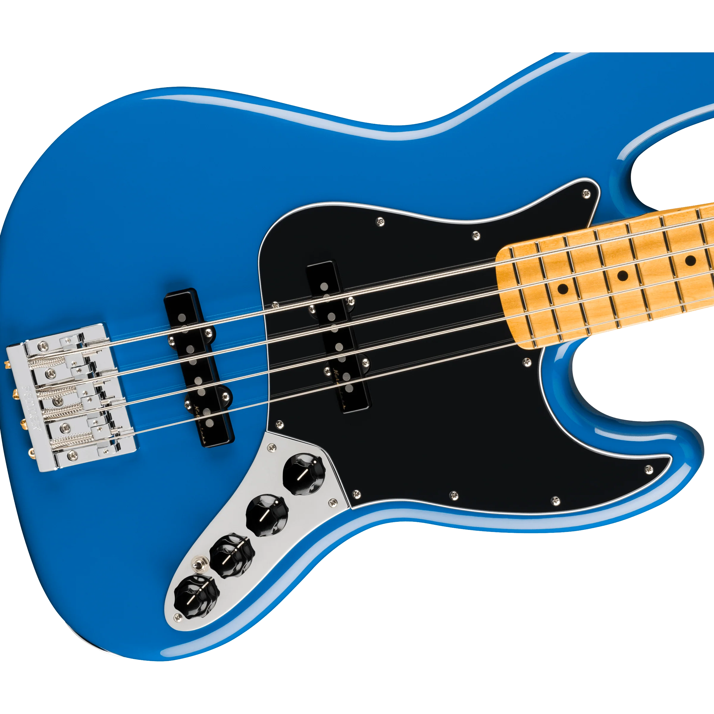 Fender - Player II Modified Active Jazz Bass® - Maple Fingerboard - Electric Blue - 014-7522-335 - Image 3