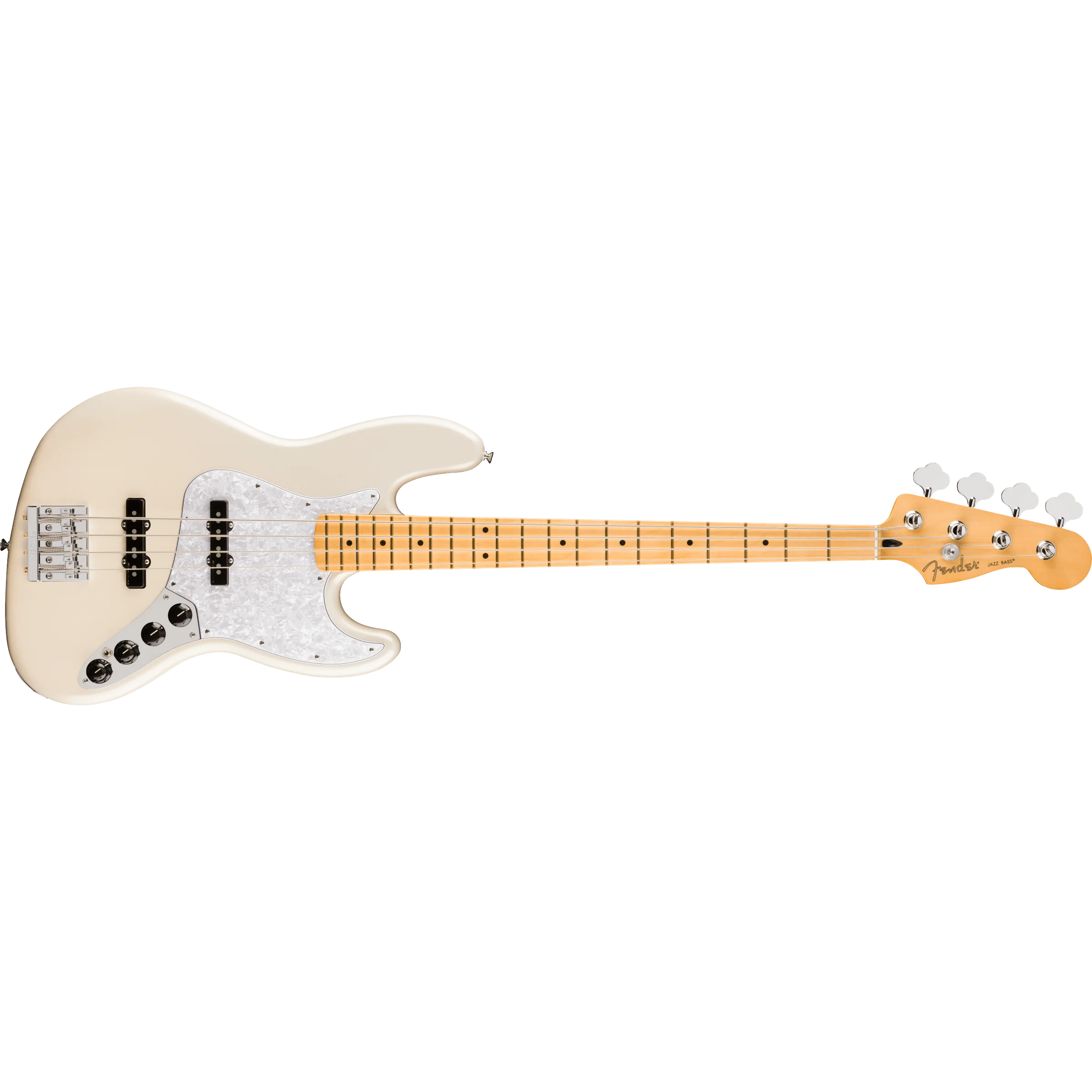 Fender - Player II Modified Active Jazz Bass® - Maple Fingerboard - Olympic Pearl - 014-7522-323
