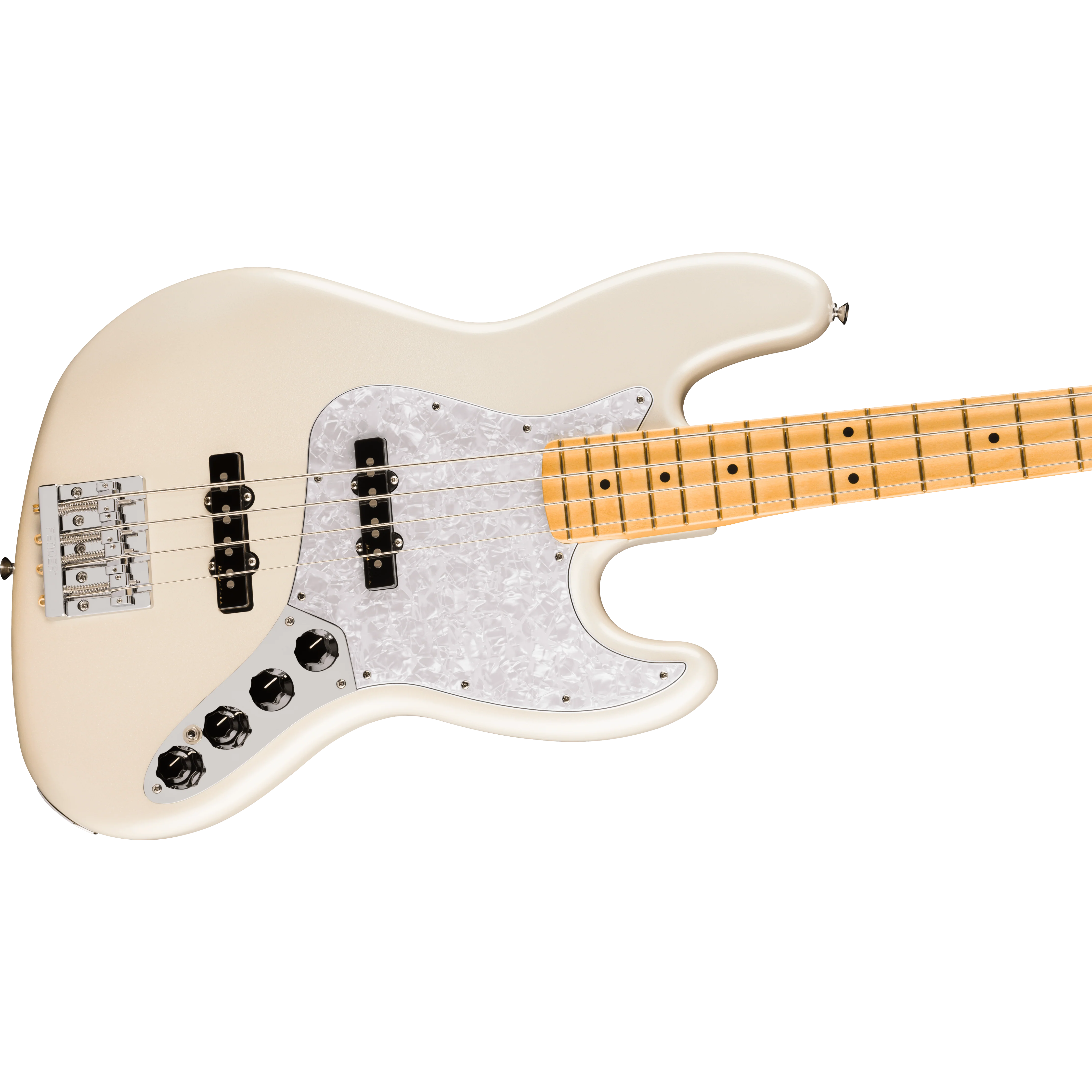 Fender - Player II Modified Active Jazz Bass® - Maple Fingerboard - Olympic Pearl - 014-7522-323 - Image 4