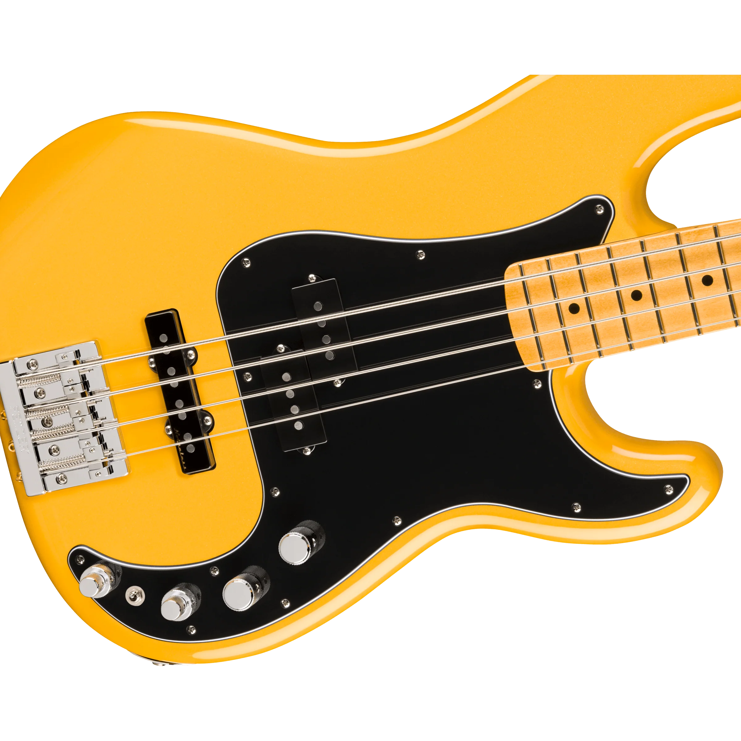 Fender - Player II Modified Active Precision Bass® - Maple Fingerboard - Sunshine Yellow - 014-7492-360 - Image 3