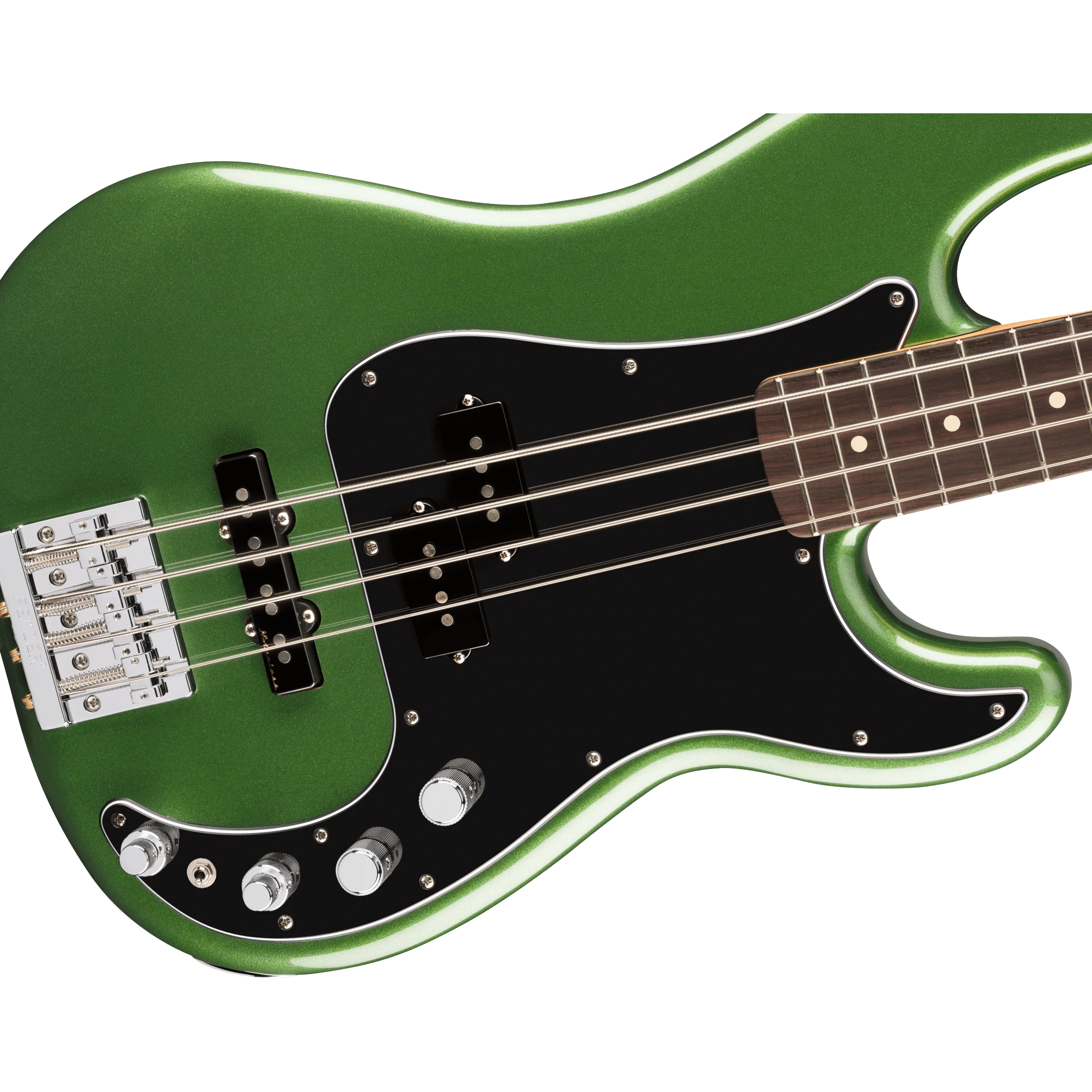 Fender - Player II Modified Active Precision Bass® - Rosewood Fingerboard - Harvest Green Metallic - 014-7490-399 - Image 3