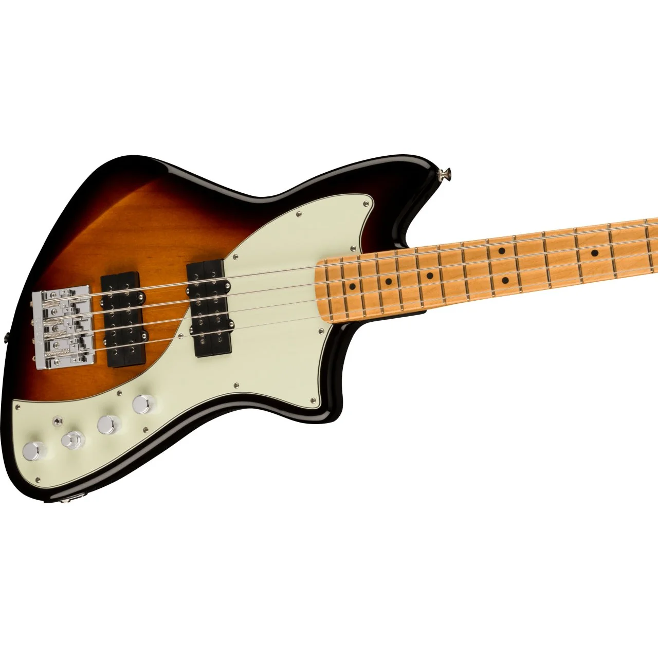 Fender - Player Plus Active Meteora Bass® - Maple Fingerboard - 3-Color Sunburst 014-7392-300 - Image 3