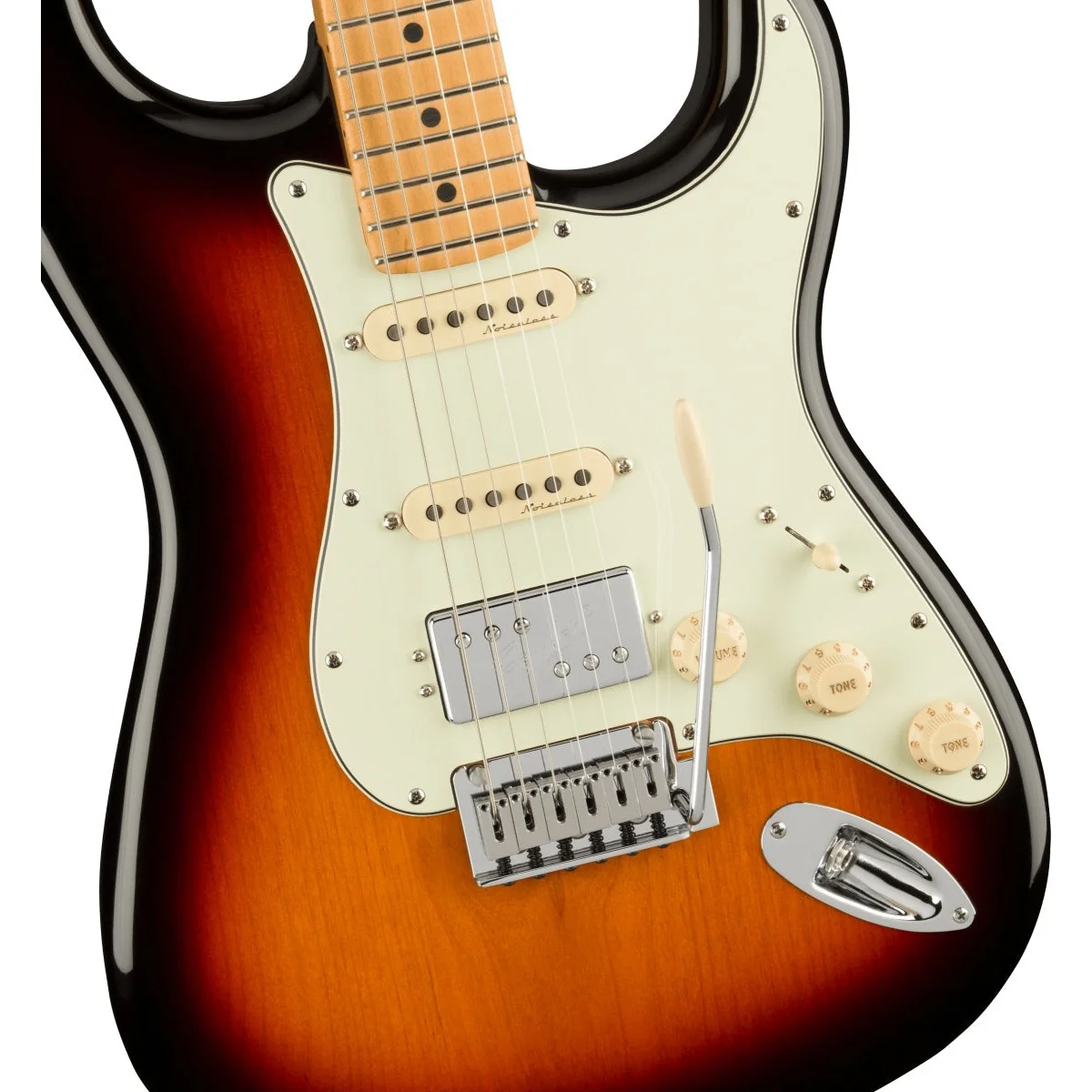 Fender - Player Plus Stratocaster® HSS  -  Maple Fingerboard  -   3-Color Sunburst - 014-7322-300 - Image 4