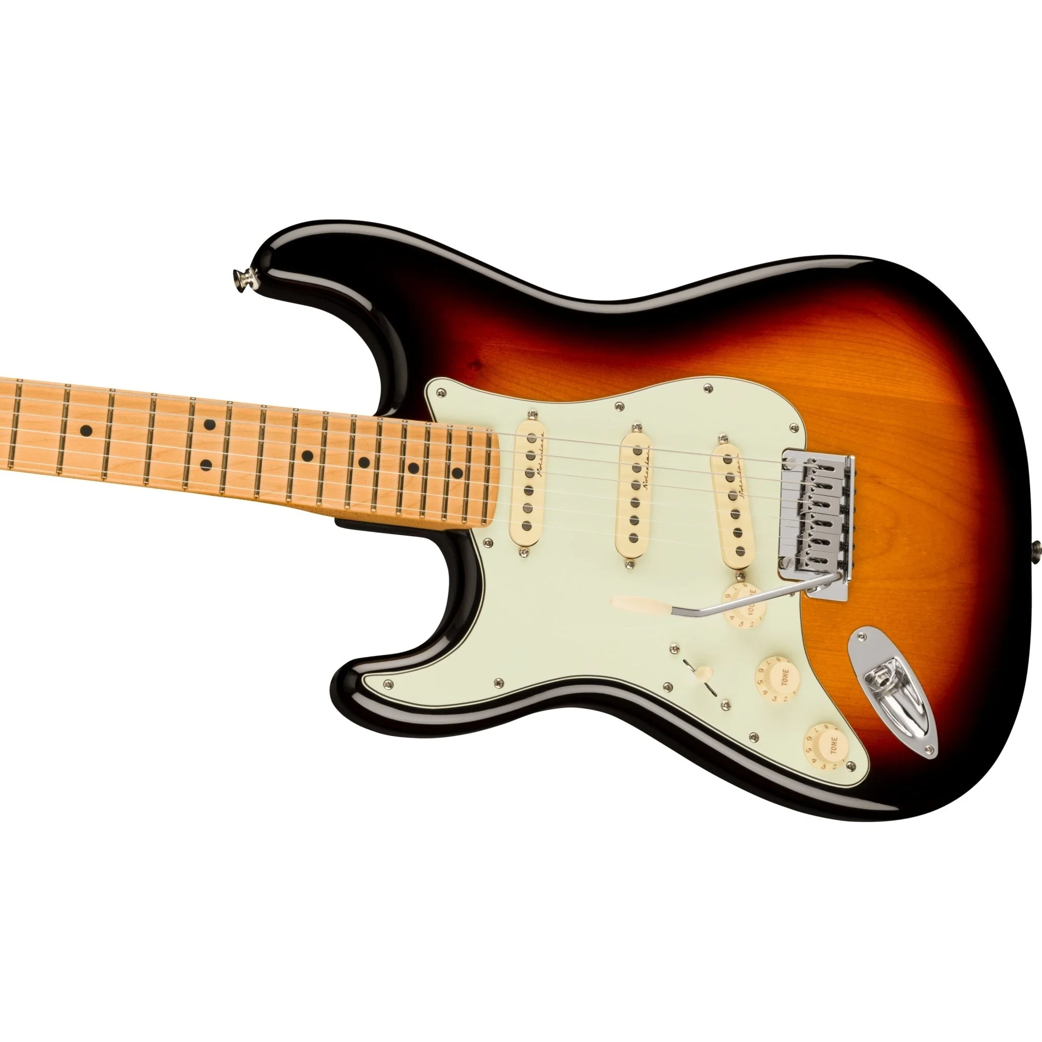 Fender - Player Plus Stratocaster® - Left-Hand - Maple Fingerboard - 3-Color Sunburst 014-7412-300 - Image 3