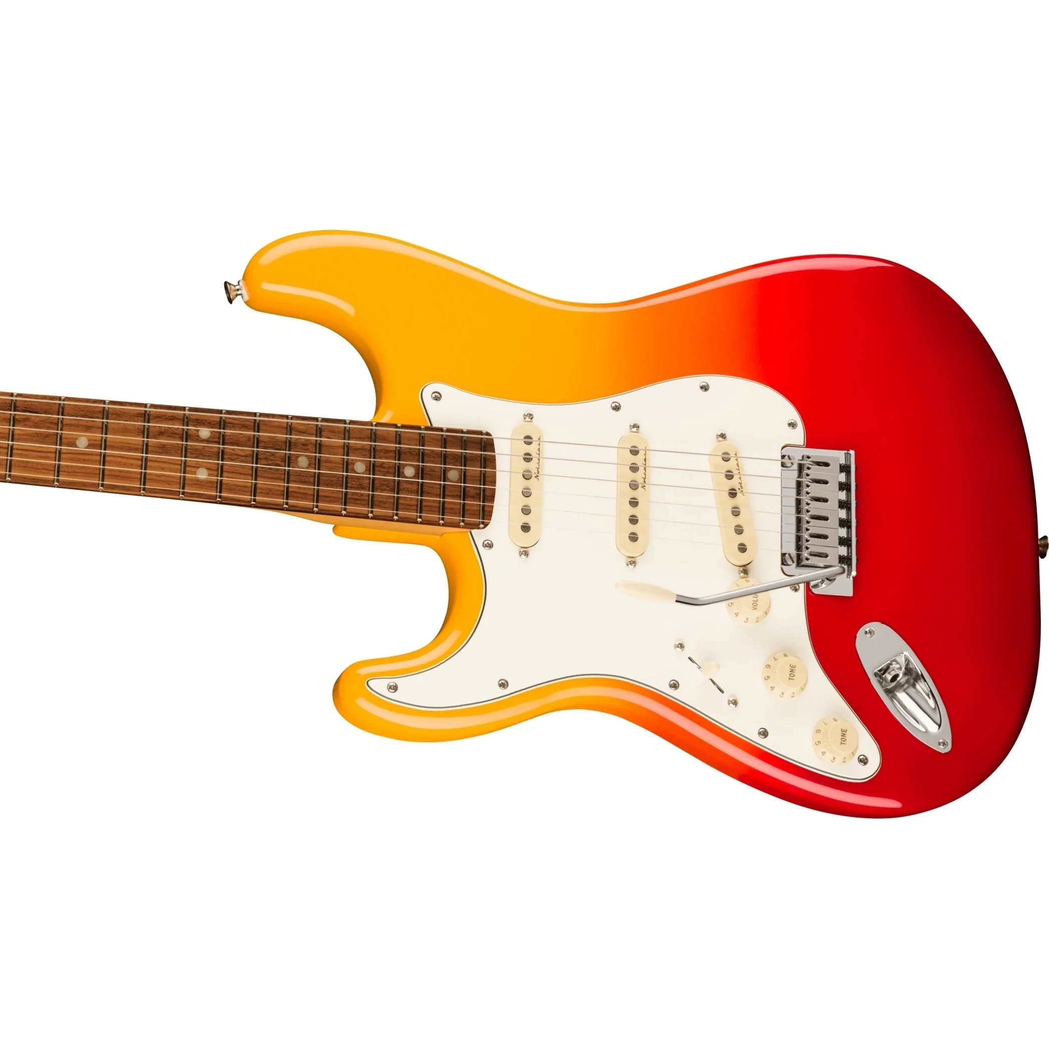 Fender - Player Plus Stratocaster® - Left-Hand - Pau Ferro Fingerboard - Tequila Sunrise 014-7413-387 - Image 3