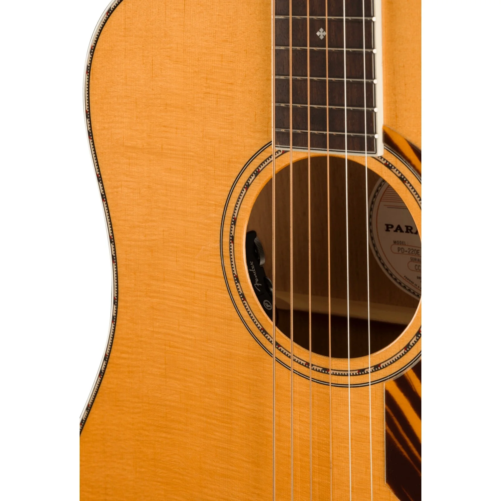 Fender - PO-220E Orchestra - Ovangkol Fingerboard - Natural 097-0350-321 - Image 4
