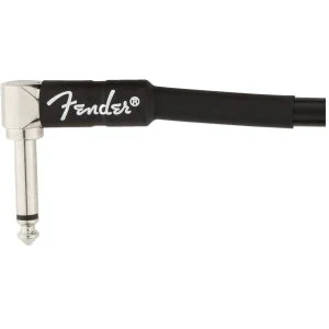 Fender - Professional Series Instrument Cables - Angle/Angle - 1' - Black - 099-0820-057 - Image 3
