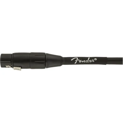 Fender - Professional Series Microphone Cable -15' -Black 099-0820-018 - Image 5