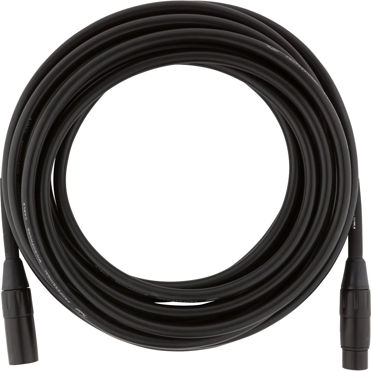 Fender - Professional Series Microphone Cable -25' -Black 099-0820-015