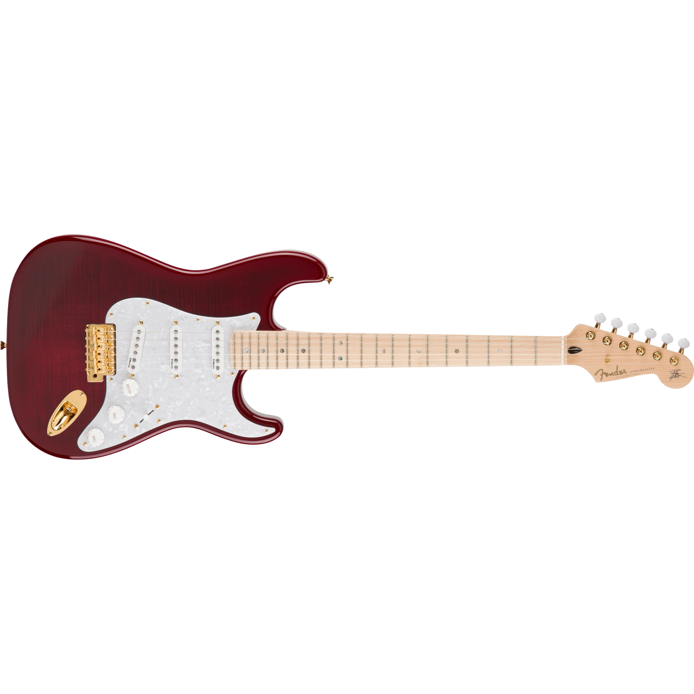 Fender - Richie Kotzen Stratocaster® - Maple Fingerboard - Transparent Red Burst