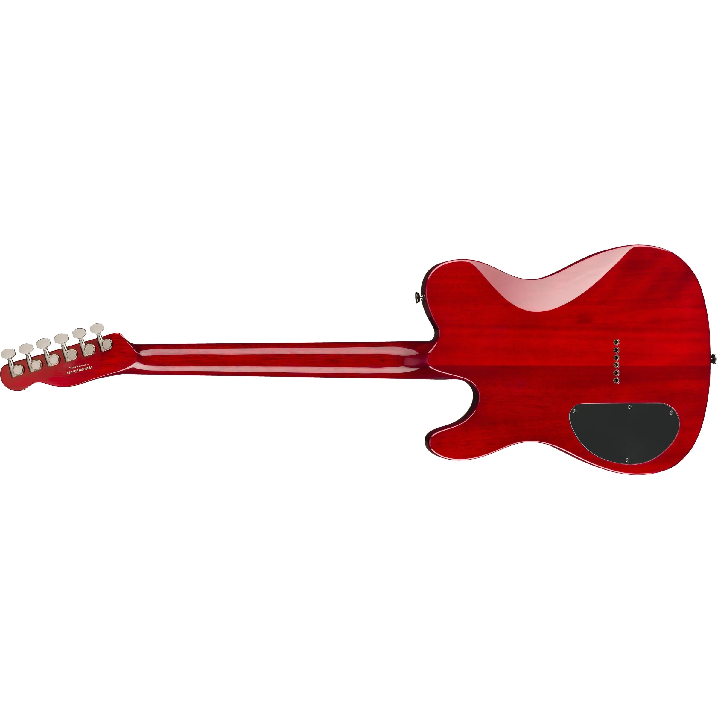 Fender - Special Edition Custom Telecaster® FMT HH 026-2004-538 Crimson Red Transparent - Image 2