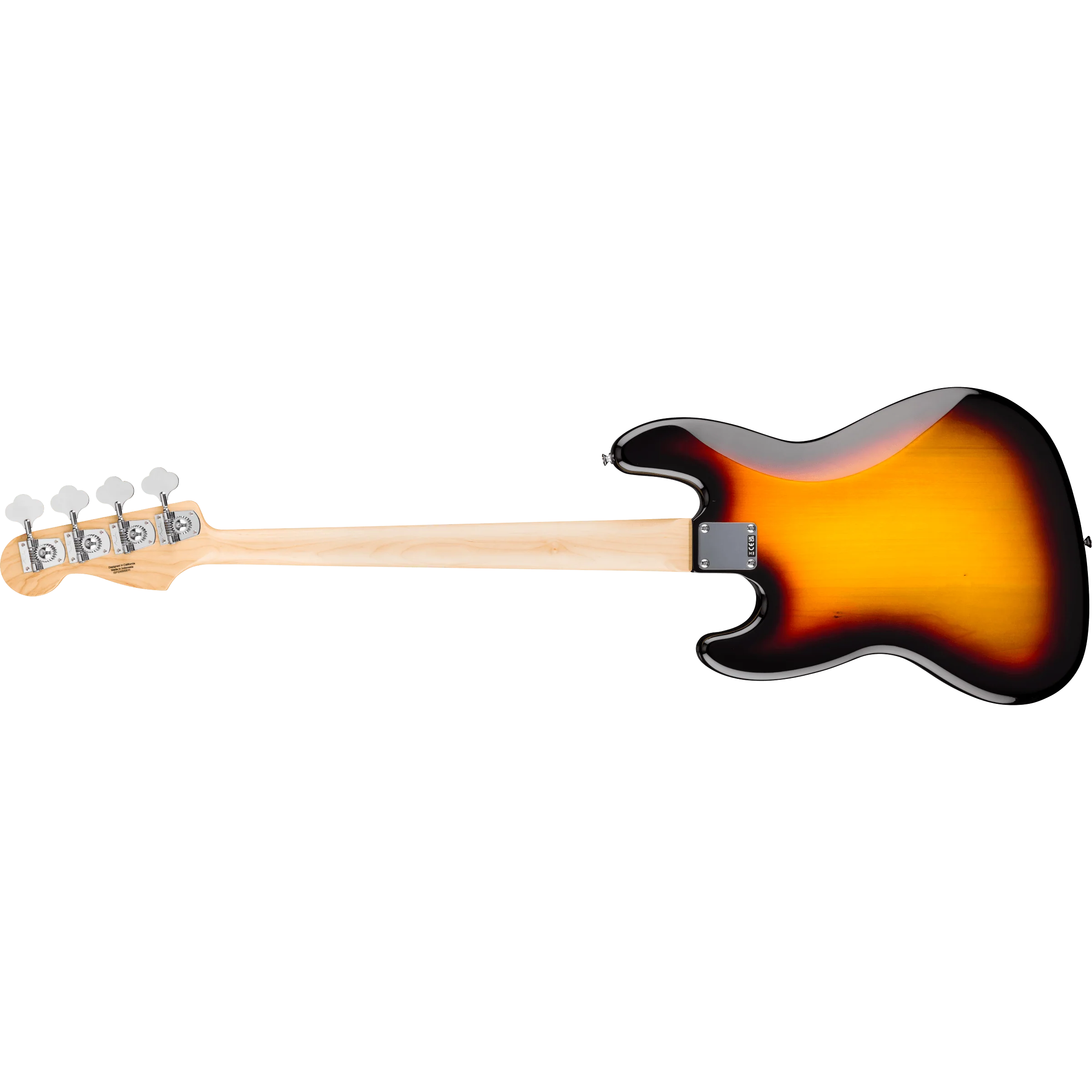 Fender - Standard Jazz Bass® - Laurel Fingerboard - White Pickguard - 3-Color Sunburst - 026-6840-500 - Image 2