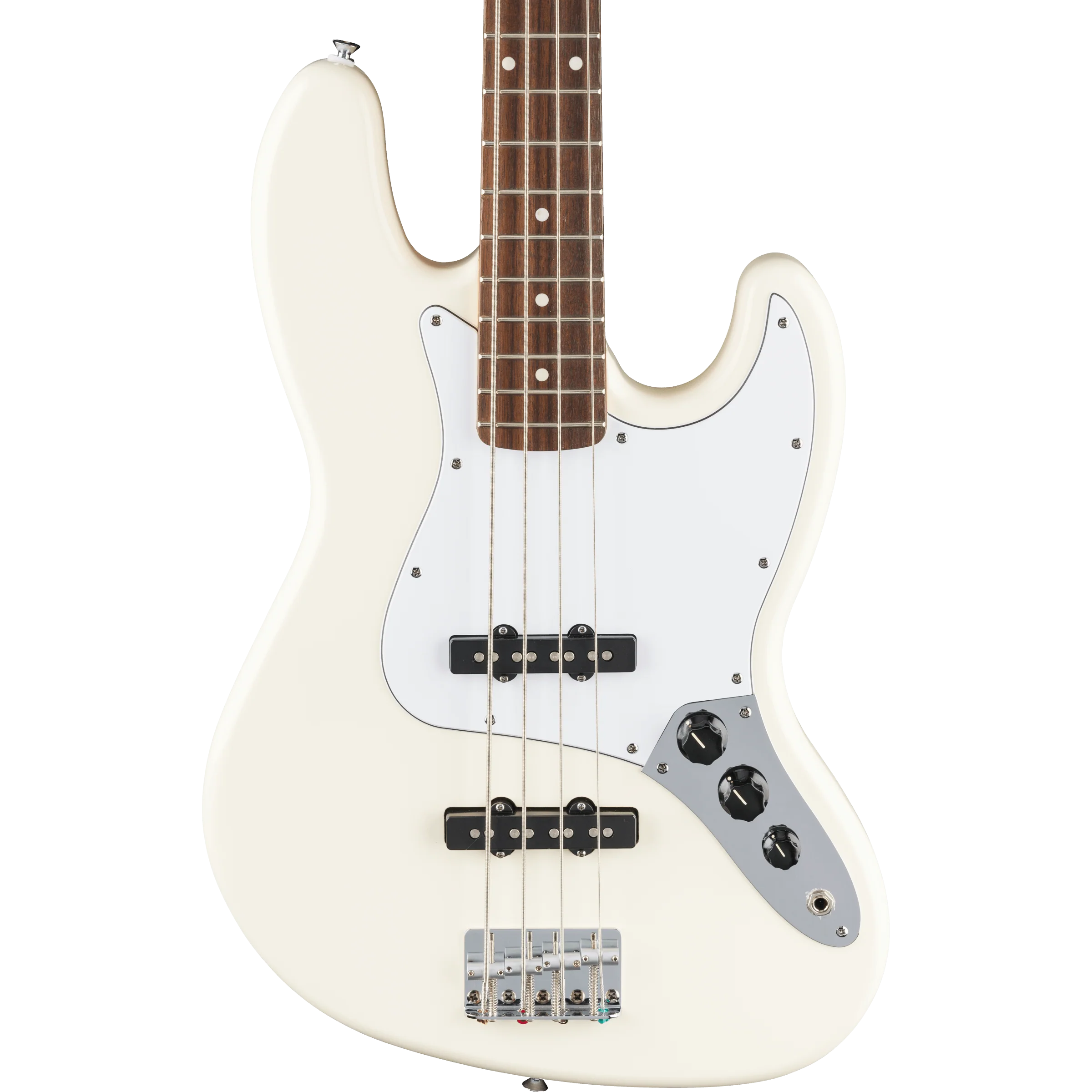 Fender - Standard Jazz Bass® - Laurel Fingerboard - White Pickguard - Olympic White - 026-6840-505 - Image 3