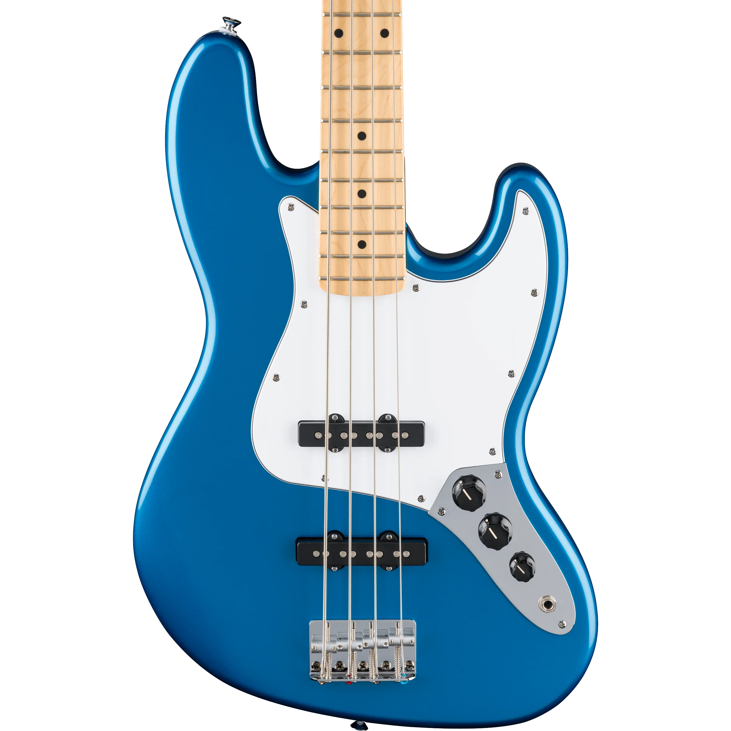 Fender - Standard Jazz Bass® - Maple Fingerboard - White Pickguard - Aqua Marine Metallic - 026-6820-560 - Image 3