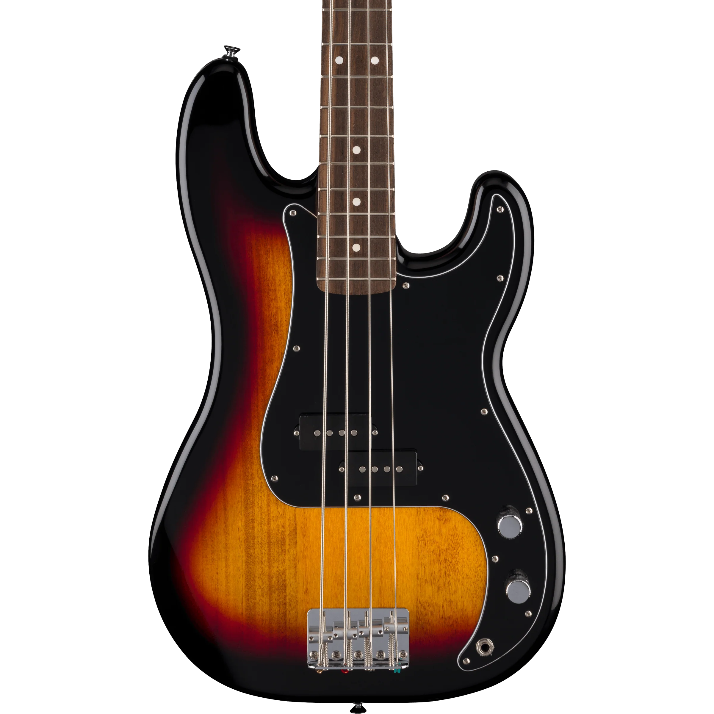 Fender - Standard Precision Bass® - Laurel Fingerboard - Black Pickguard - 3-Color Sunburst - 026-6641-500 - Image 3