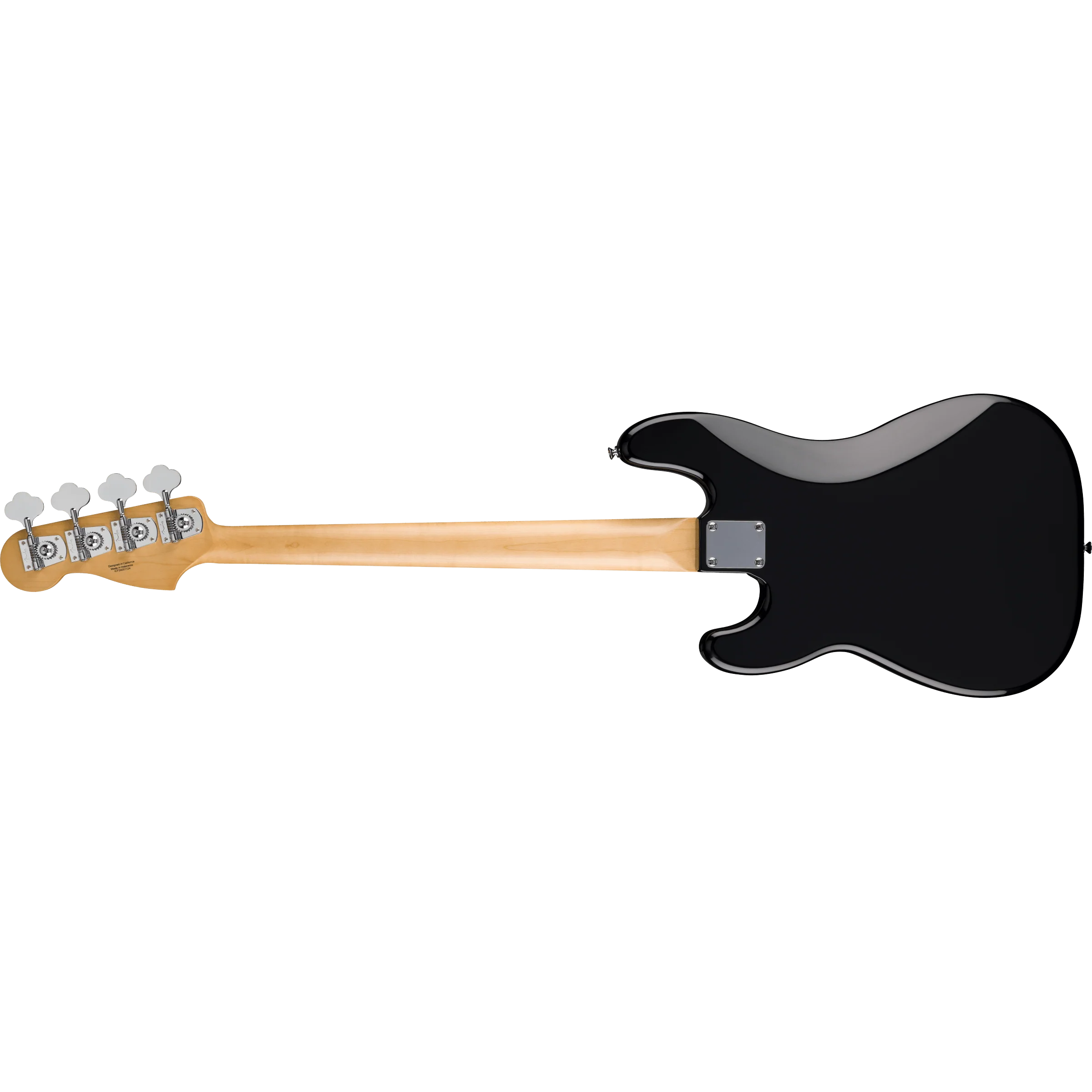 Fender - Standard Precision Bass® - Laurel Fingerboard - White Pickguard - Black - 026-6640-506 - Image 2
