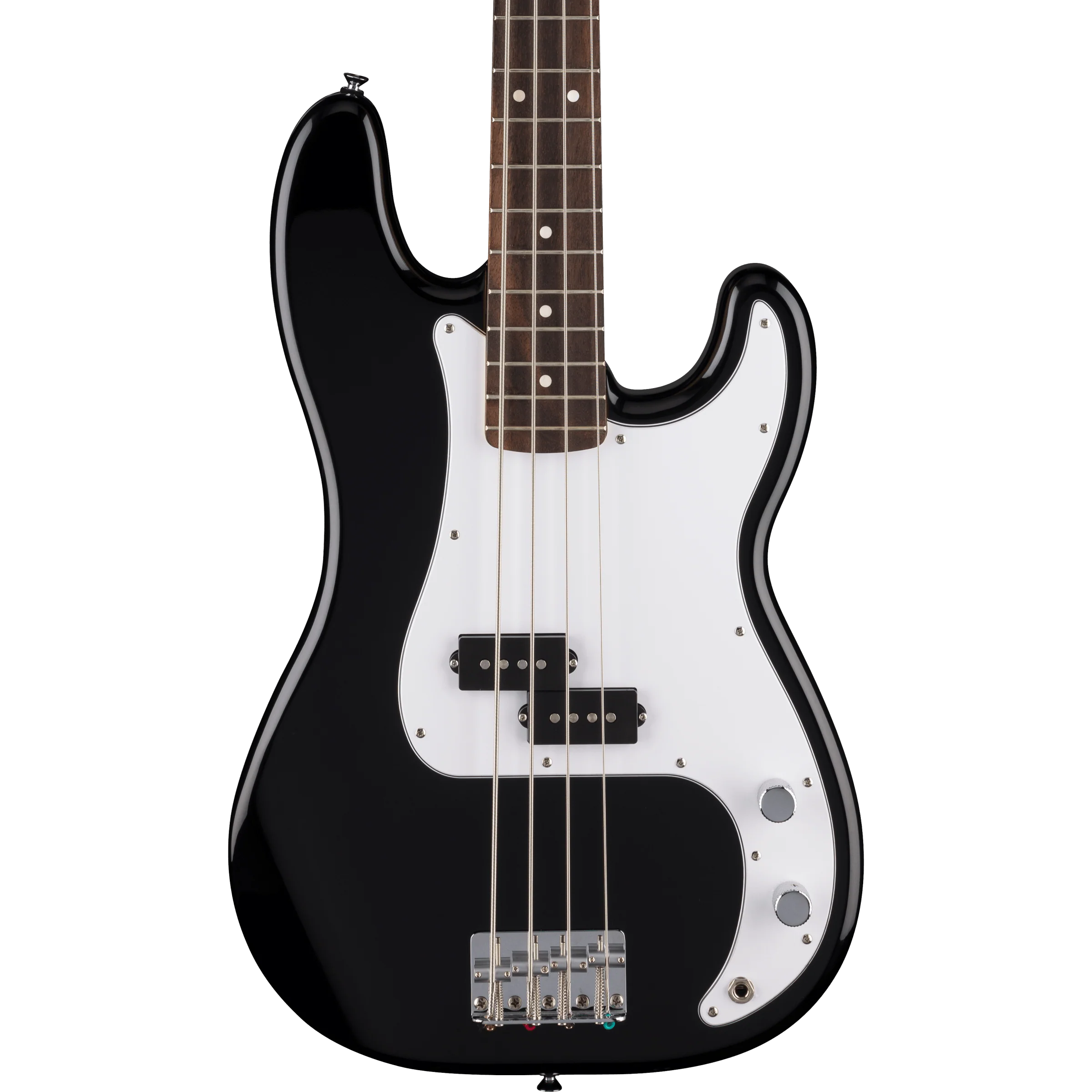 Fender - Standard Precision Bass® - Laurel Fingerboard - White Pickguard - Black - 026-6640-506 - Image 3