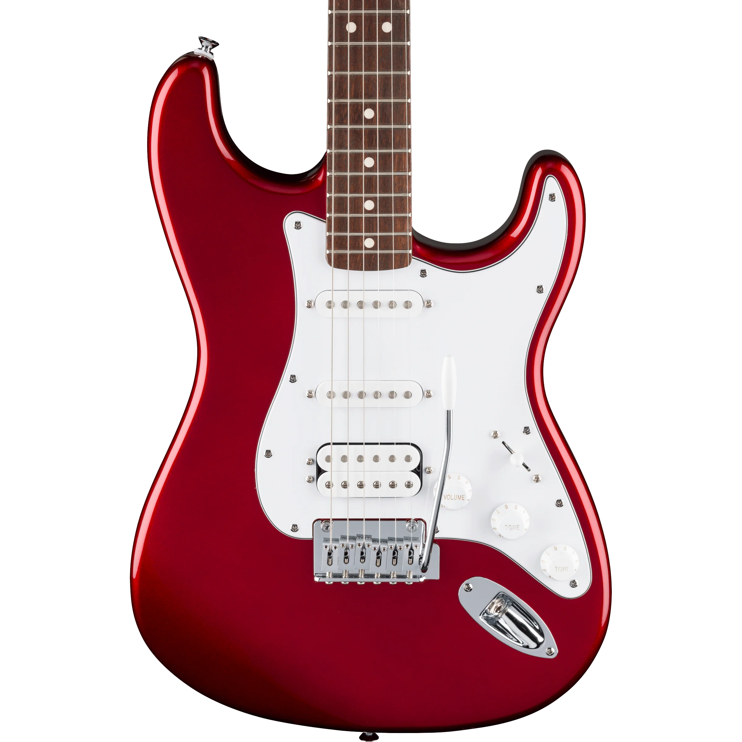 Fender - Standard Stratocaster® HSS - Laurel Fingerboard - White Pickguard - Candy Cola - 026-6440-571 - Image 3