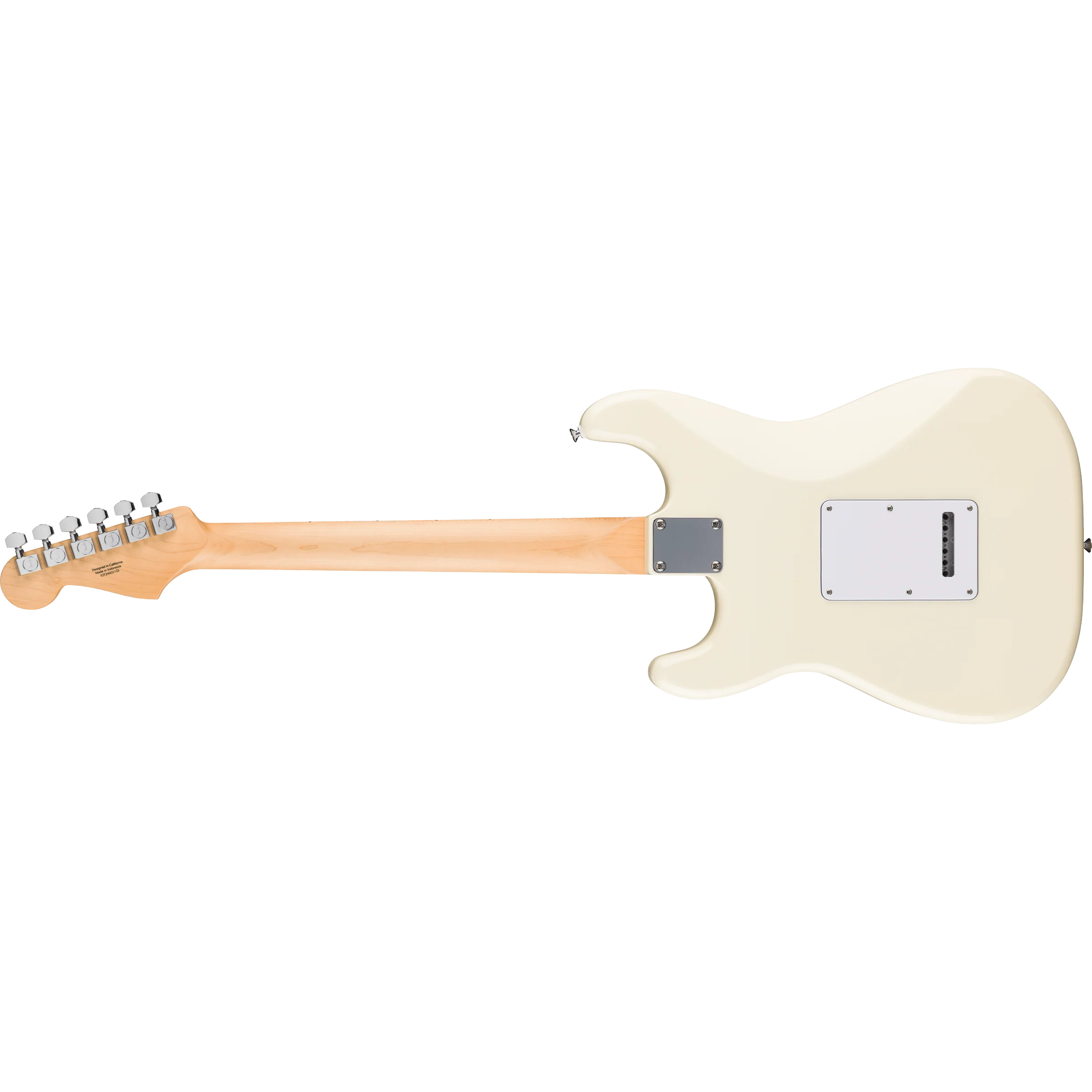 Fender - Standard Stratocaster® - Maple Fingerboard - White Pickguard - Olympic White - 026-6220-505 - Image 2