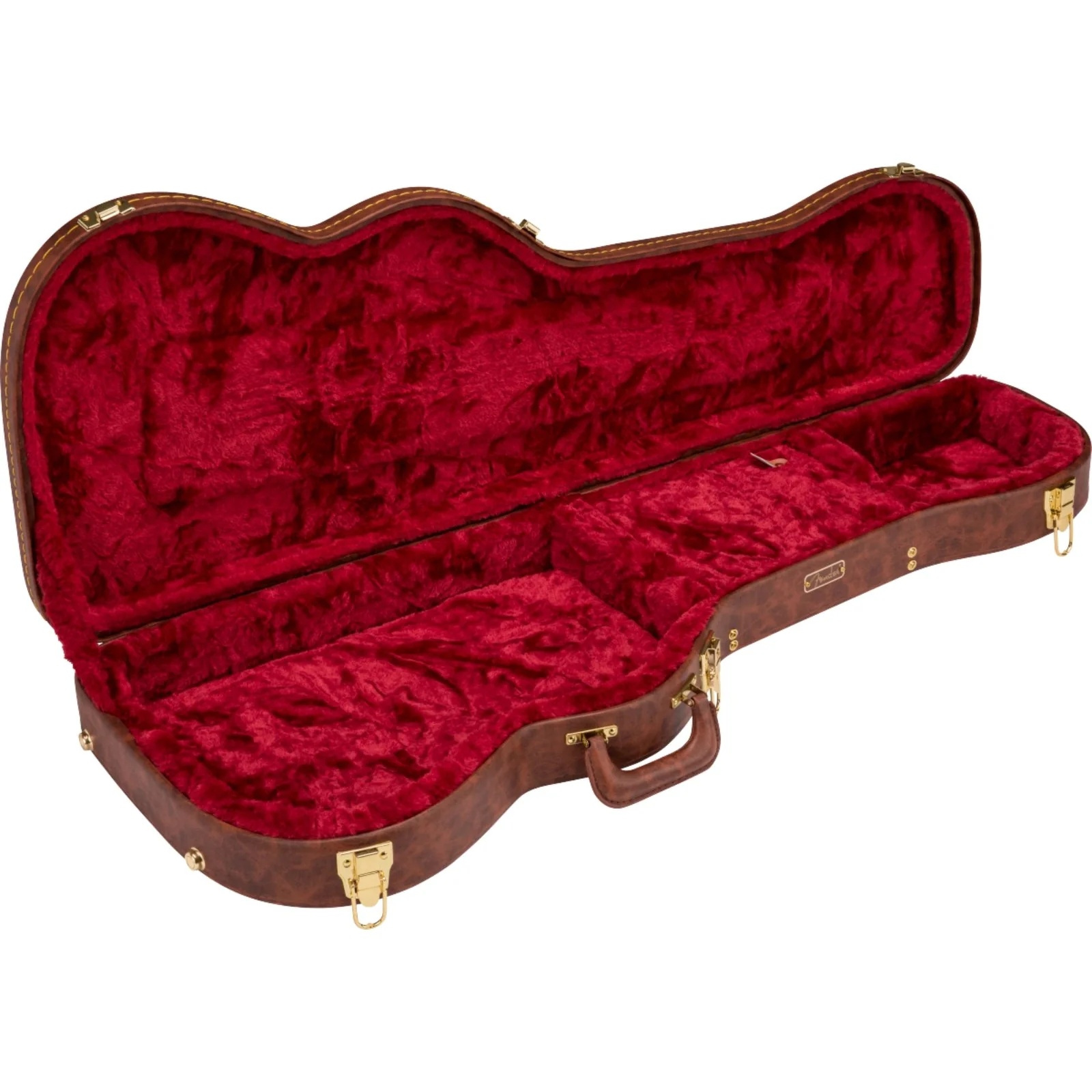 Fender - Stratocaster®/Telecaster® Poodle Case - Brown 099-6105-322 - Image 3