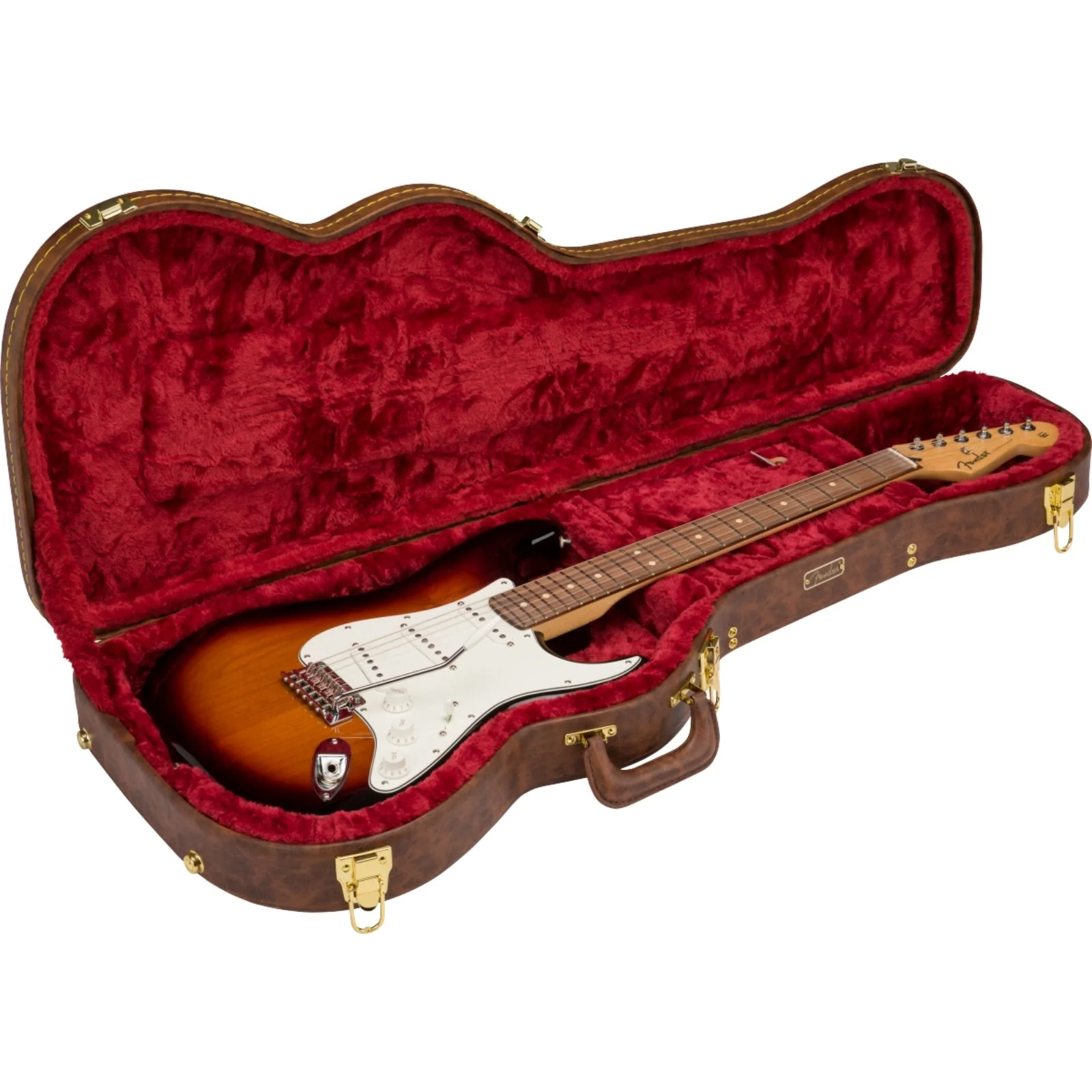 Fender - Stratocaster®/Telecaster® Poodle Case - Brown 099-6105-322 - Image 4