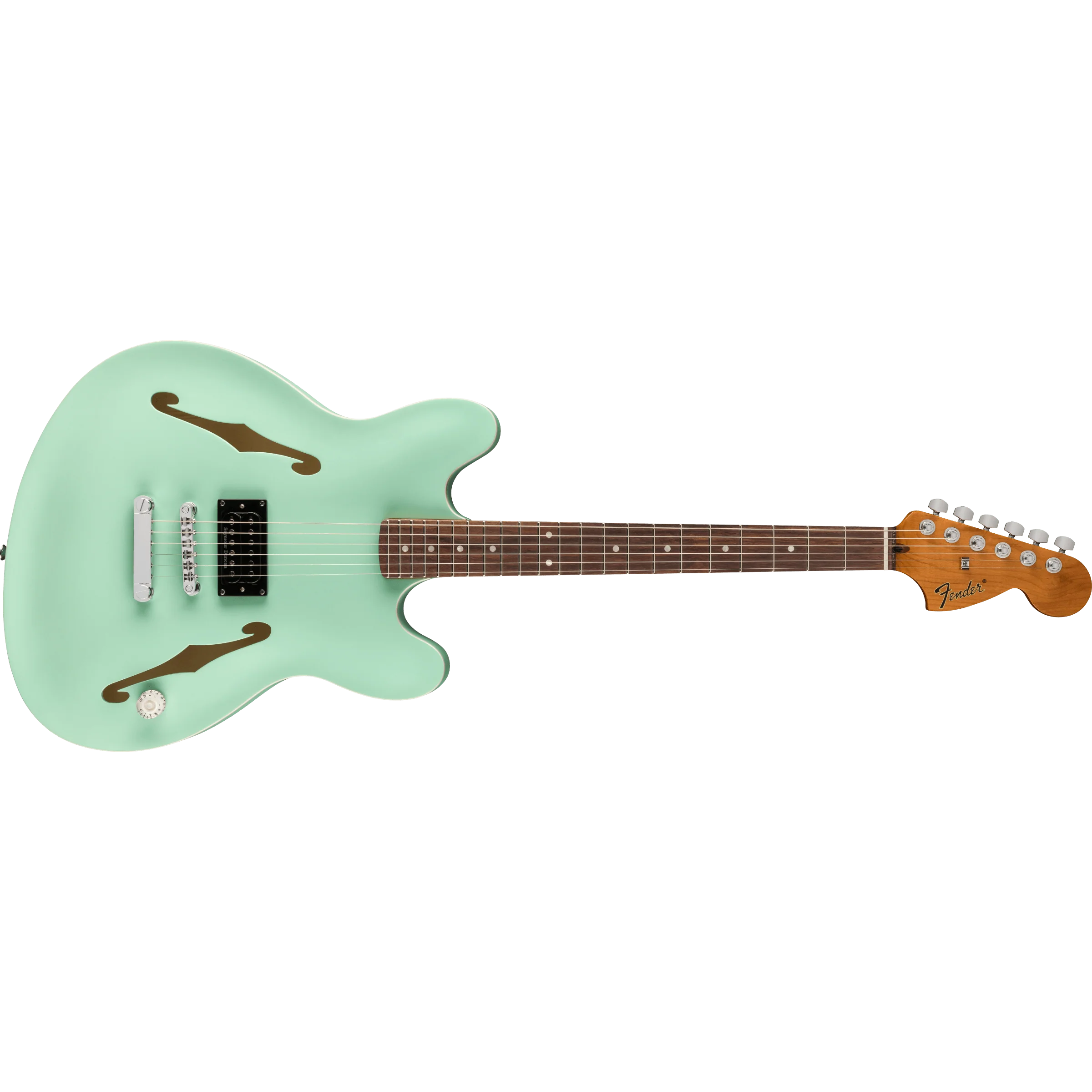 Fender - Tom DeLonge Starcaster® - Rosewood Fingerboard - Chrome Hardware - Satin Surf Green - 026-2360-557